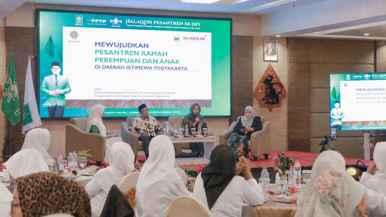 Halaqoh Pesantren se-DIY di Hotel Platinum Adisucipto Hotel & Conference Center, Yogyakarta pada Sabtu, 16 Mei 2026 (DPW PKB DIY)
