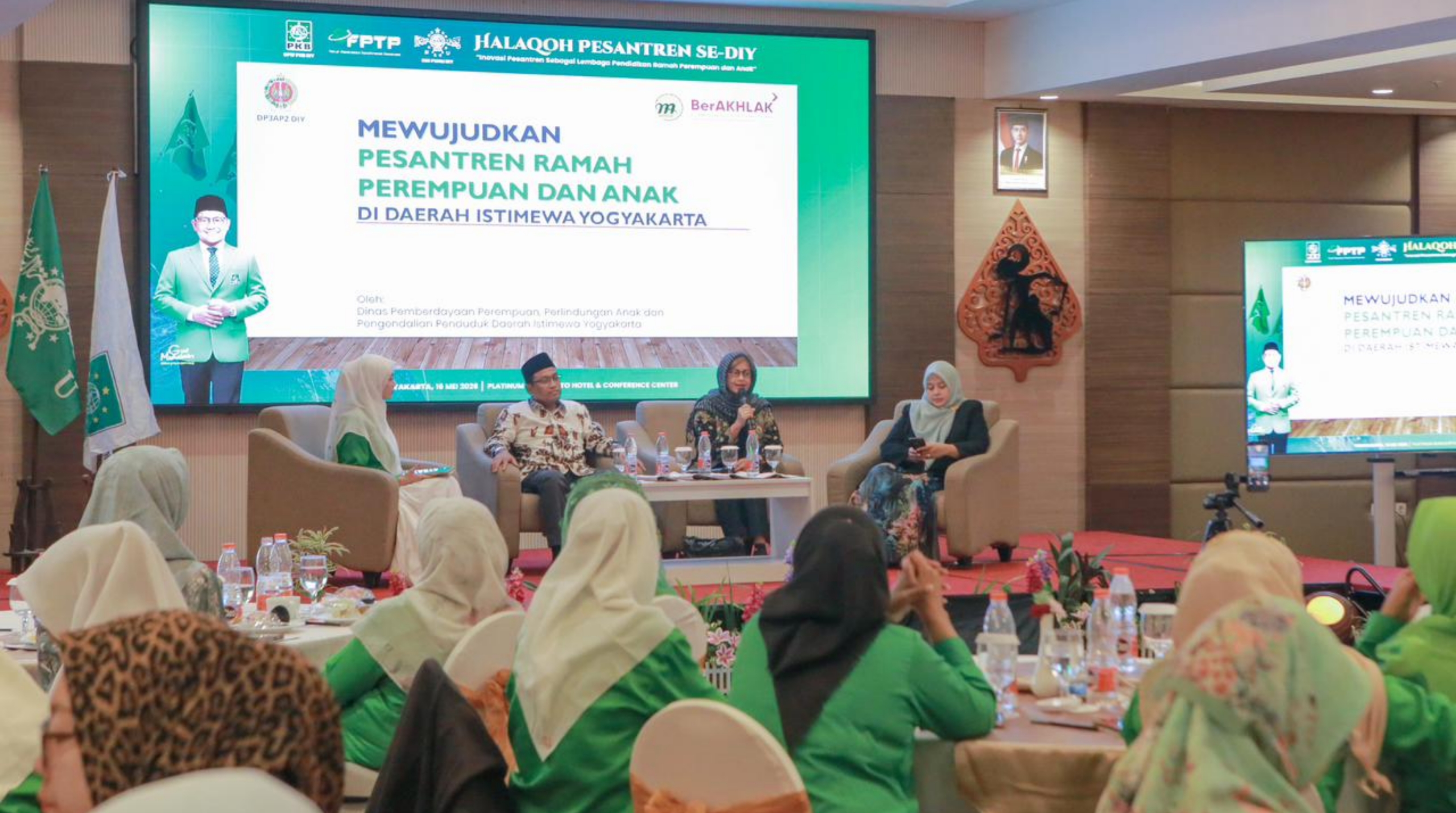 Halaqoh Pesantren se-DIY di Hotel Platinum Adisucipto Hotel & Conference Center, Yogyakarta pada Sabtu, 16 Mei 2026 (DPW PKB DIY)