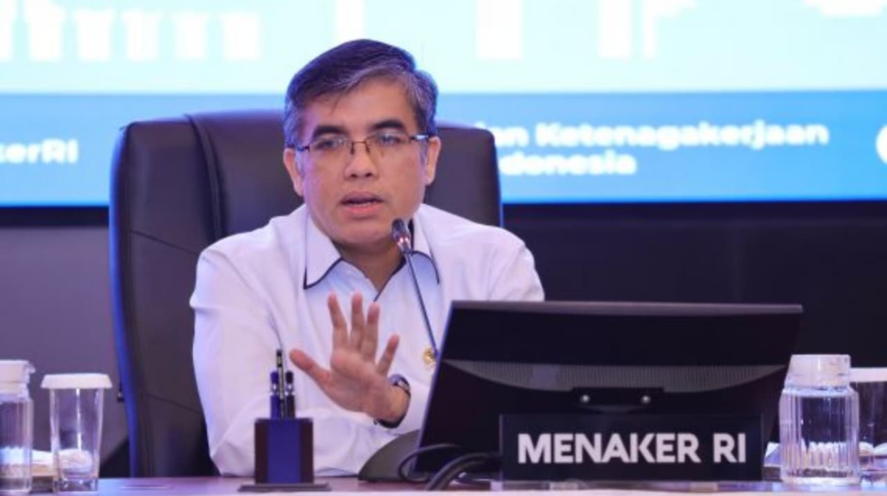 Menteri Ketenagakerjaan Republik Indonesia (Menaker RI) Yassierli. (Humas Kemnaker)