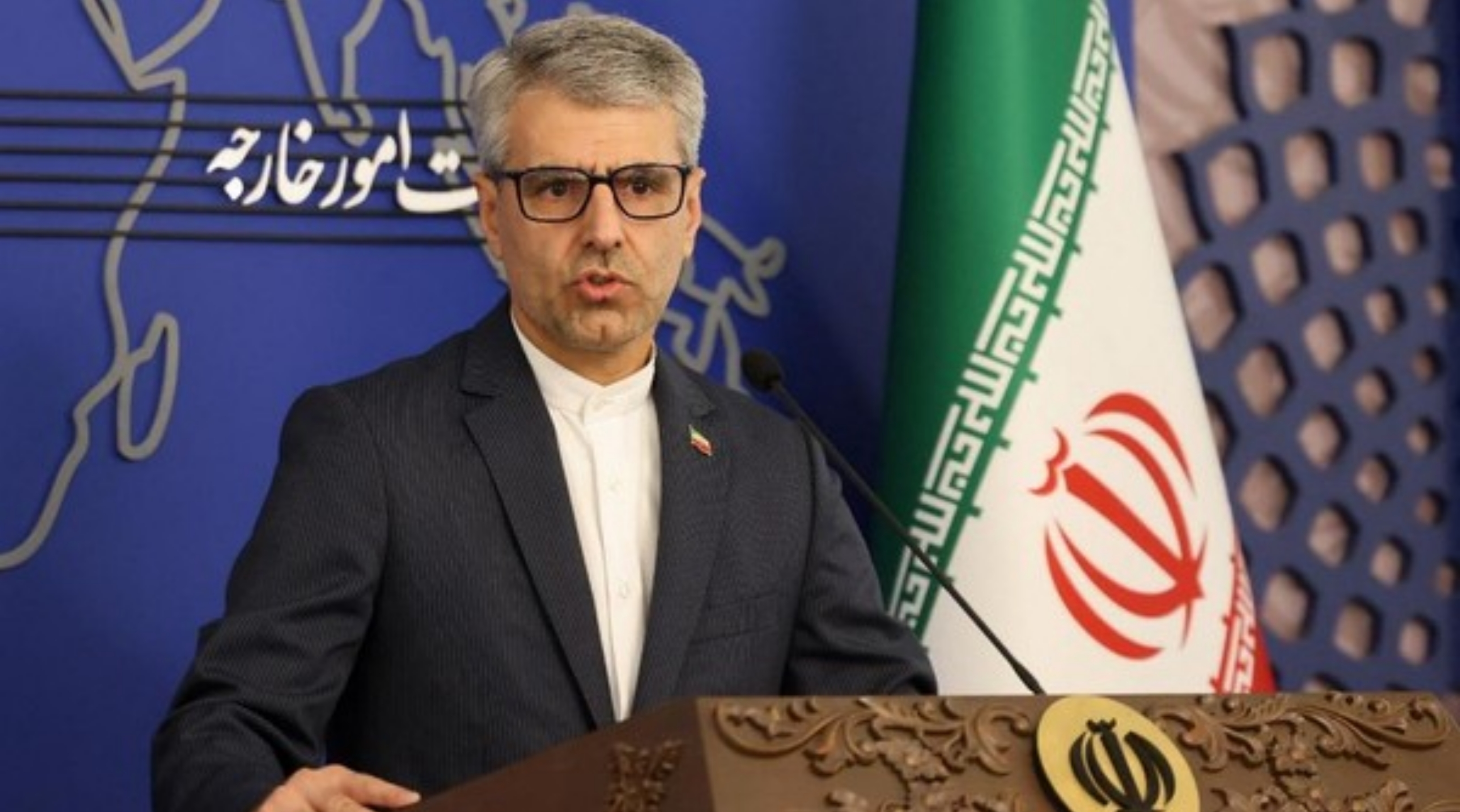 Juru bicara Kementerian Luar Negeri Iran Esmaeil Baghaei. (AFP)