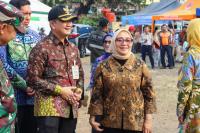 Tinjau Pengungsian Kemayoran, Menteri PPPA Pastikan Perempuan dan Anak Dapat Perlindungan