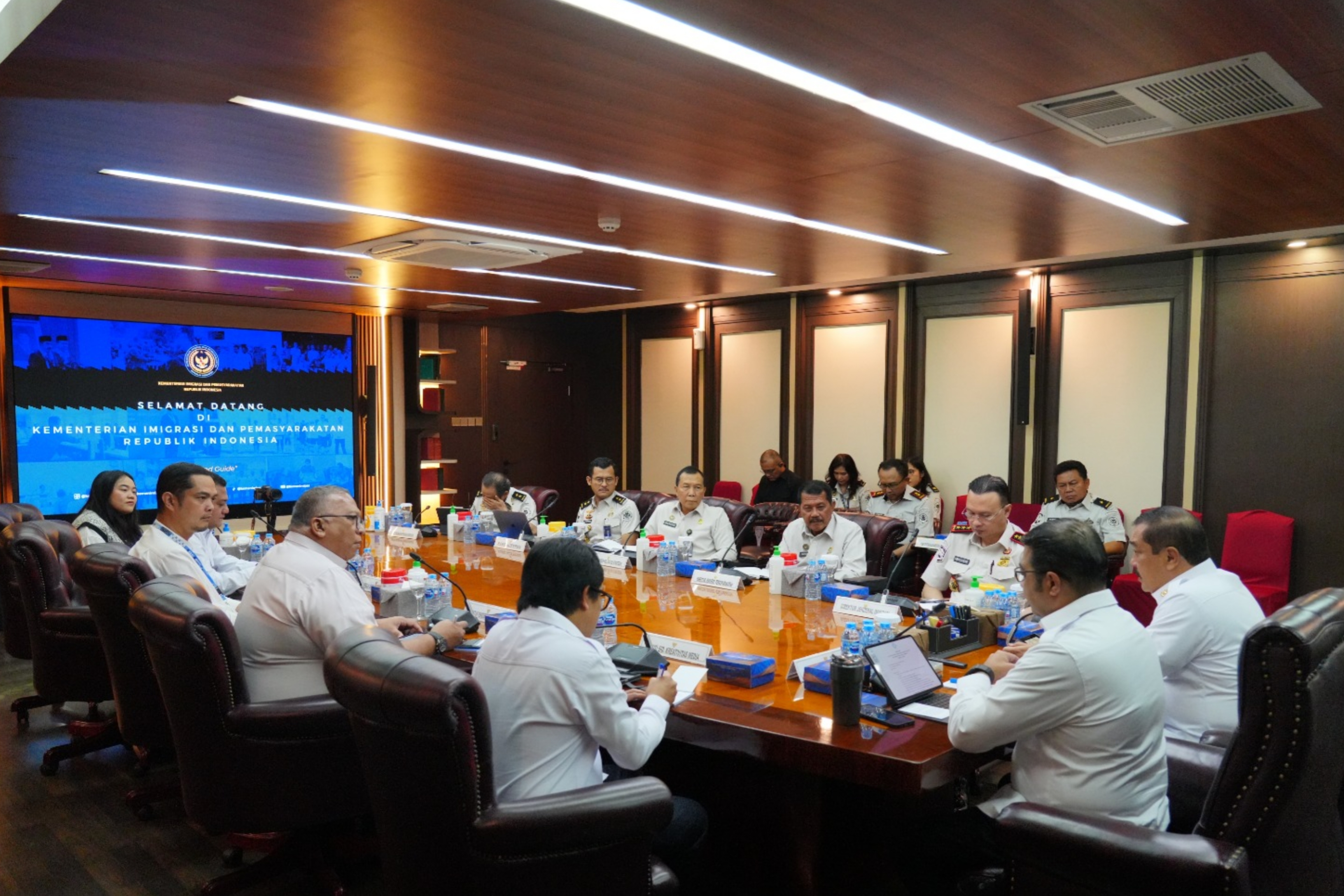 Kunjungan Kementerian Ekonomi Kreatif ke Kementerian Imigrasi dan Pemasyarakatan (Kemenimipas) pada Selasa, 9 Juni 2026. (Kemenimipas)