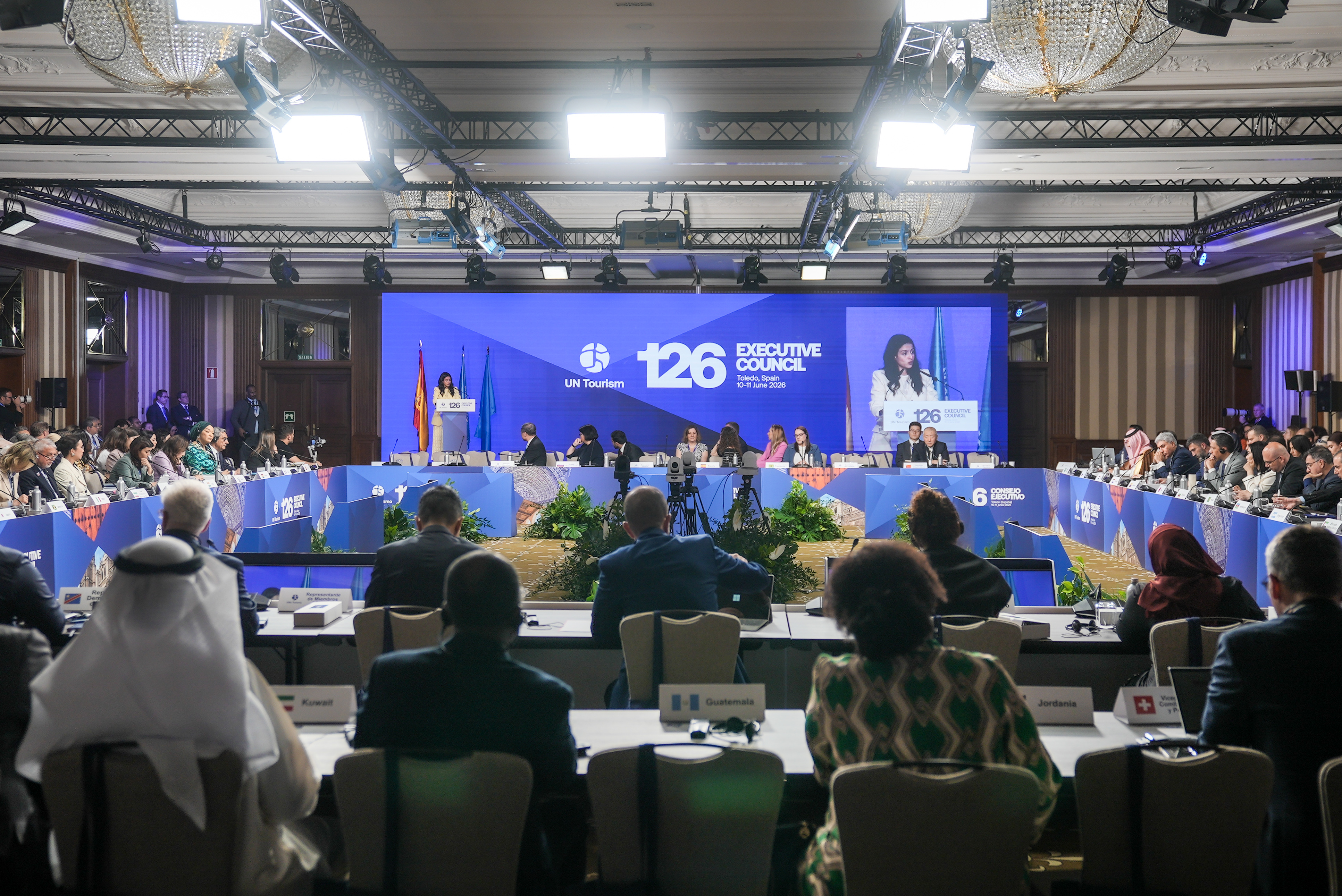 Sidang ke-126 UN Tourism Executive Council yang berlangsung pada 10–11 Juni 2026 di Toledo, Spanyol. (Kemenpar)