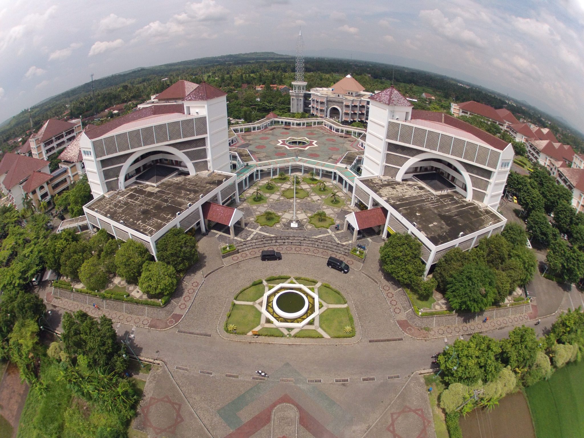 Universitas Muhammadiyah Yogyakarta (UMY) dari pantauan udara. (IDNVoice/UMY)