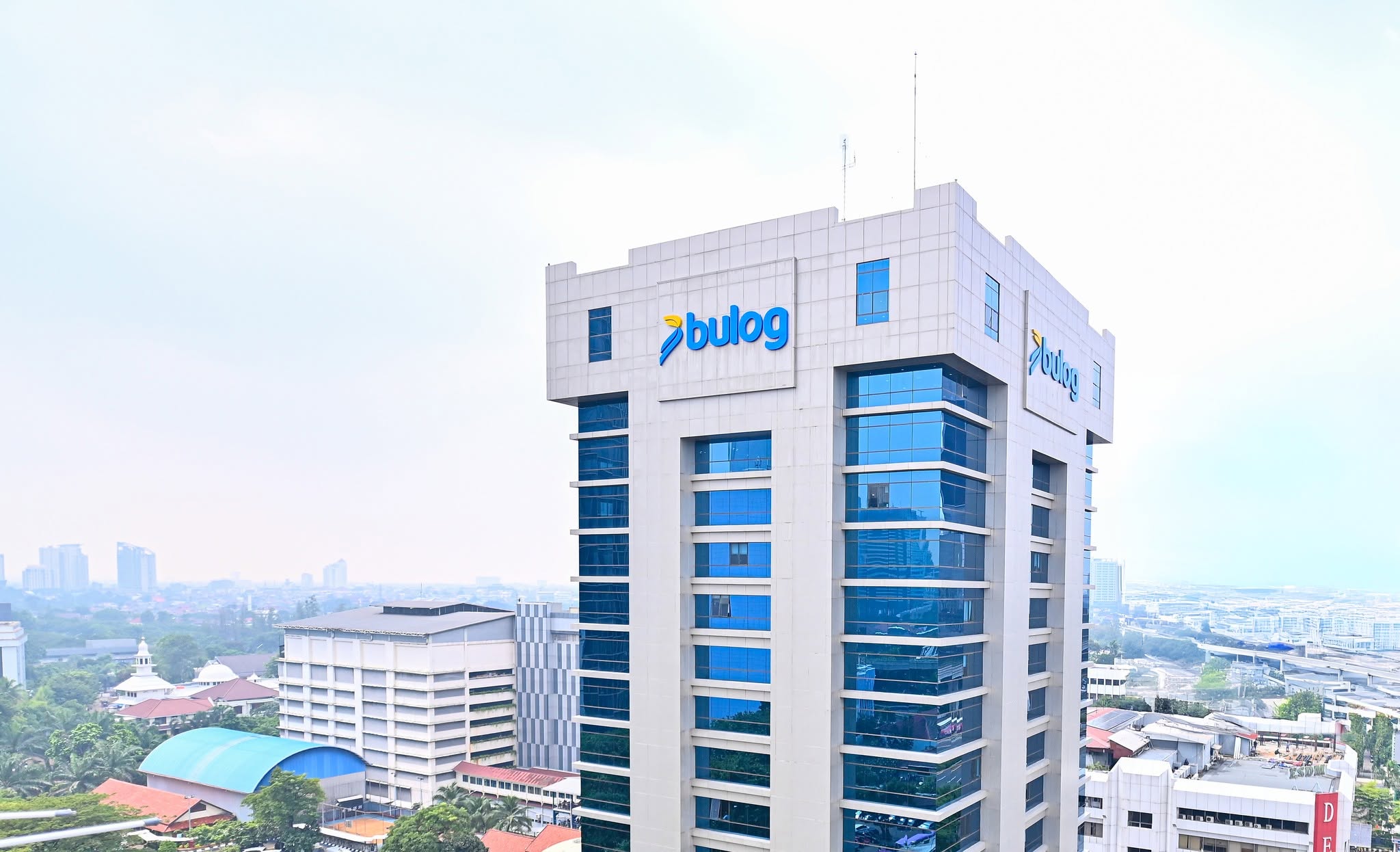 Gedung Kantor Perum Bulog (Perusahaan Umum Badan Urusan Logistik) di Jakarta. (IDNVoice/Perum Bulog)
