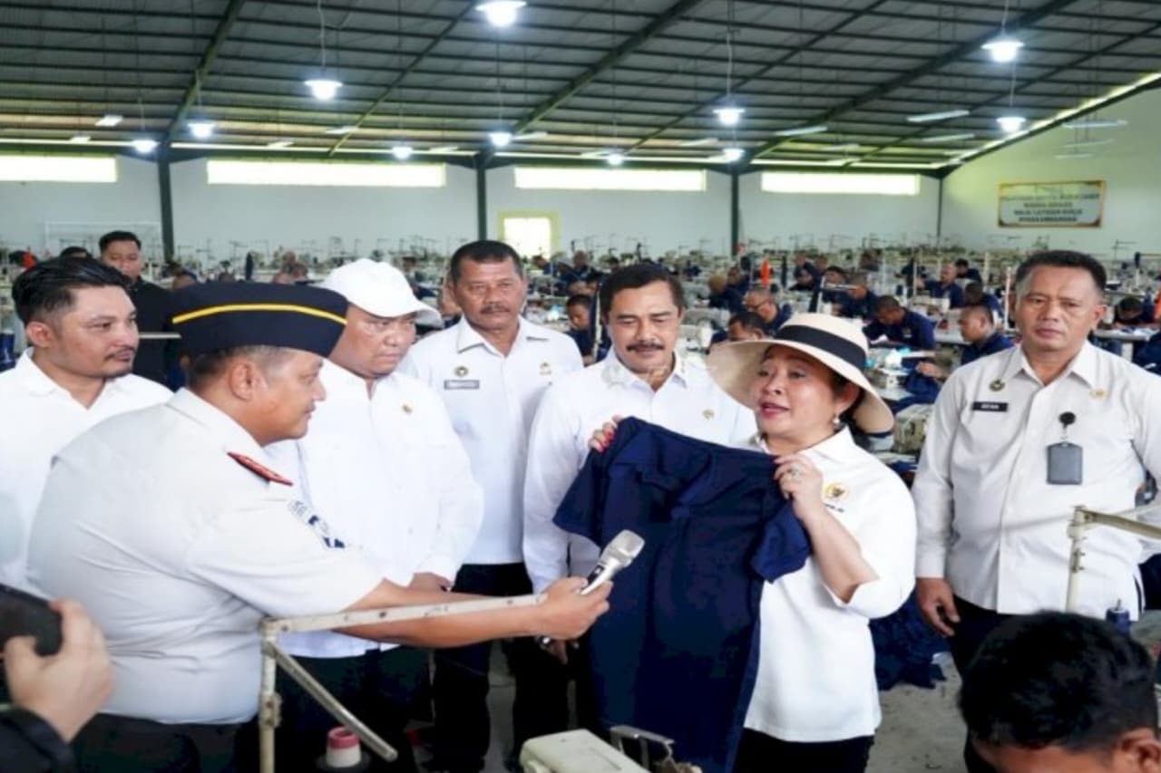 Kunjungan Titiek Soeharto ke Nusakambangan pada Sabtu, 20 Juni 2026. (IDNVoice/Ditjenpas)