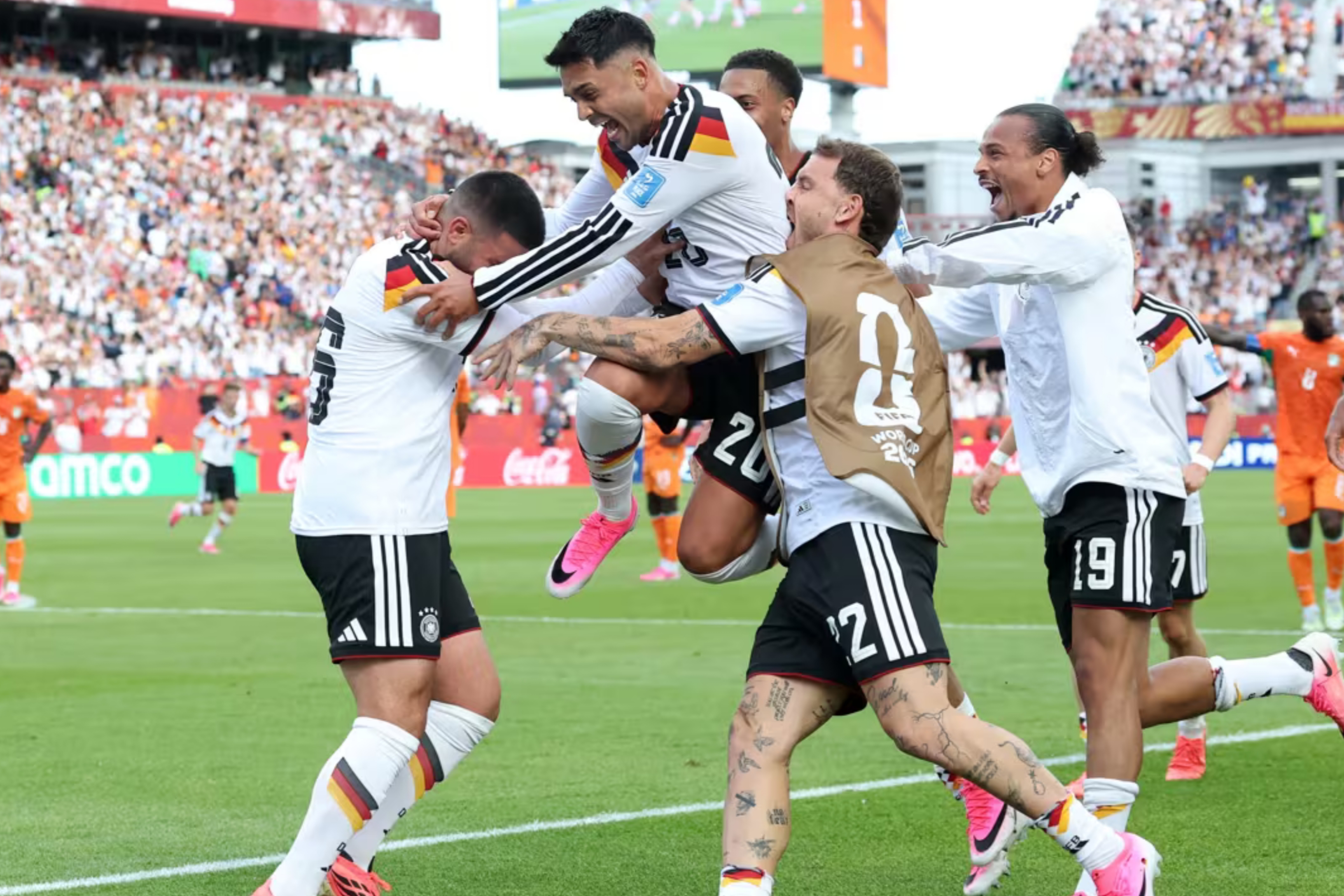 Deniz Undav menjadi kartu truf Jerman. Turun sebagai pemain pengganti, ia memborong dua gol untuk membawa timnya bangkit dari ketertinggalan dan mengamankan tiket ke fase gugur. (IDNVoice/FIFA) 