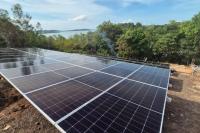 PLTS KDKMP di Pulau Sembur Capai 80 Persen, Siap Dongkrak Ekonomi Warga