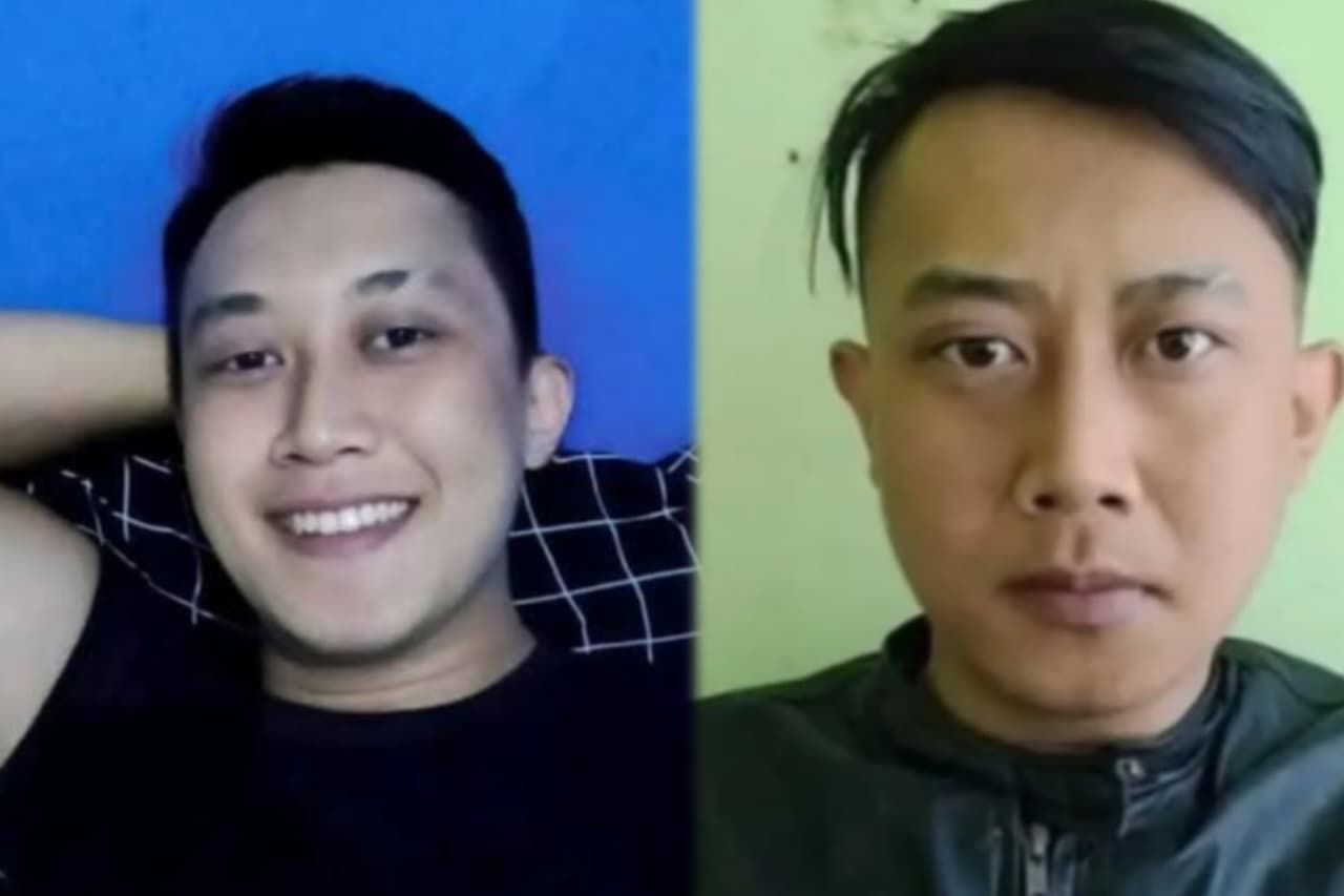 Tampang Taufik Hidayat, pelaku penyekapan dan penganiayaan kekasihnya selama kurang lebih 3 tahun. (IDNVoice/Kolase-Instagram)