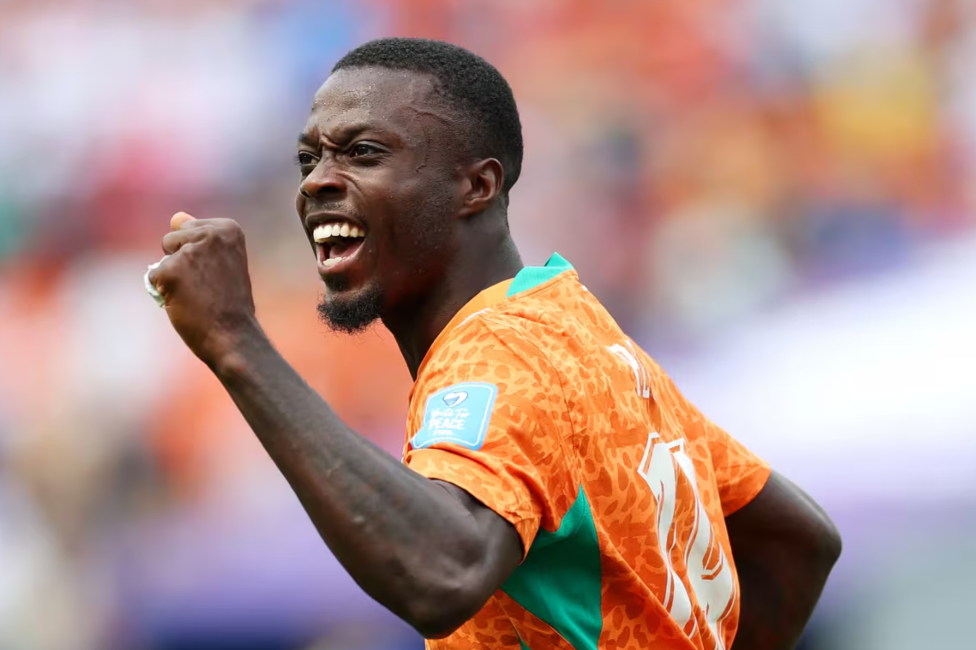 Nicolas Pepe mencetak brace saat Pantai Gading menang nyaman atas Curacao, sekaligus mengamankan tiket ke babak gugur Piala Dunia untuk pertama kalinya. (IDNVoice/FIFA) 
