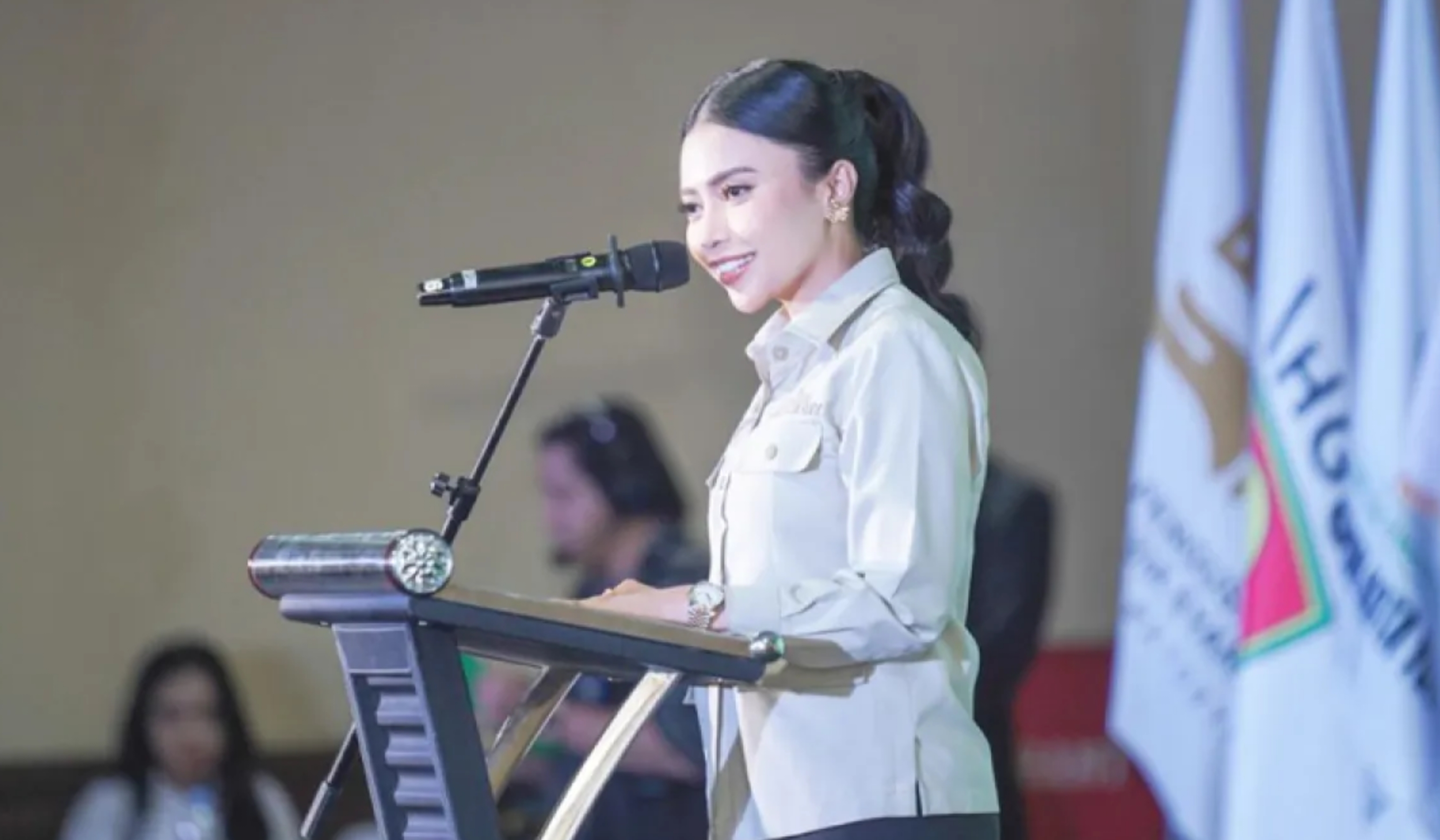 Ketua Umum Badan Pengurus Daerah Himpunan Pengusaha Muda Indonesia (BPD HIPMI) Daerah Istimewa Yogyakarta (DIY), Ekawati Rahayu Putri. (IDNVoice/HIPMI DIY)