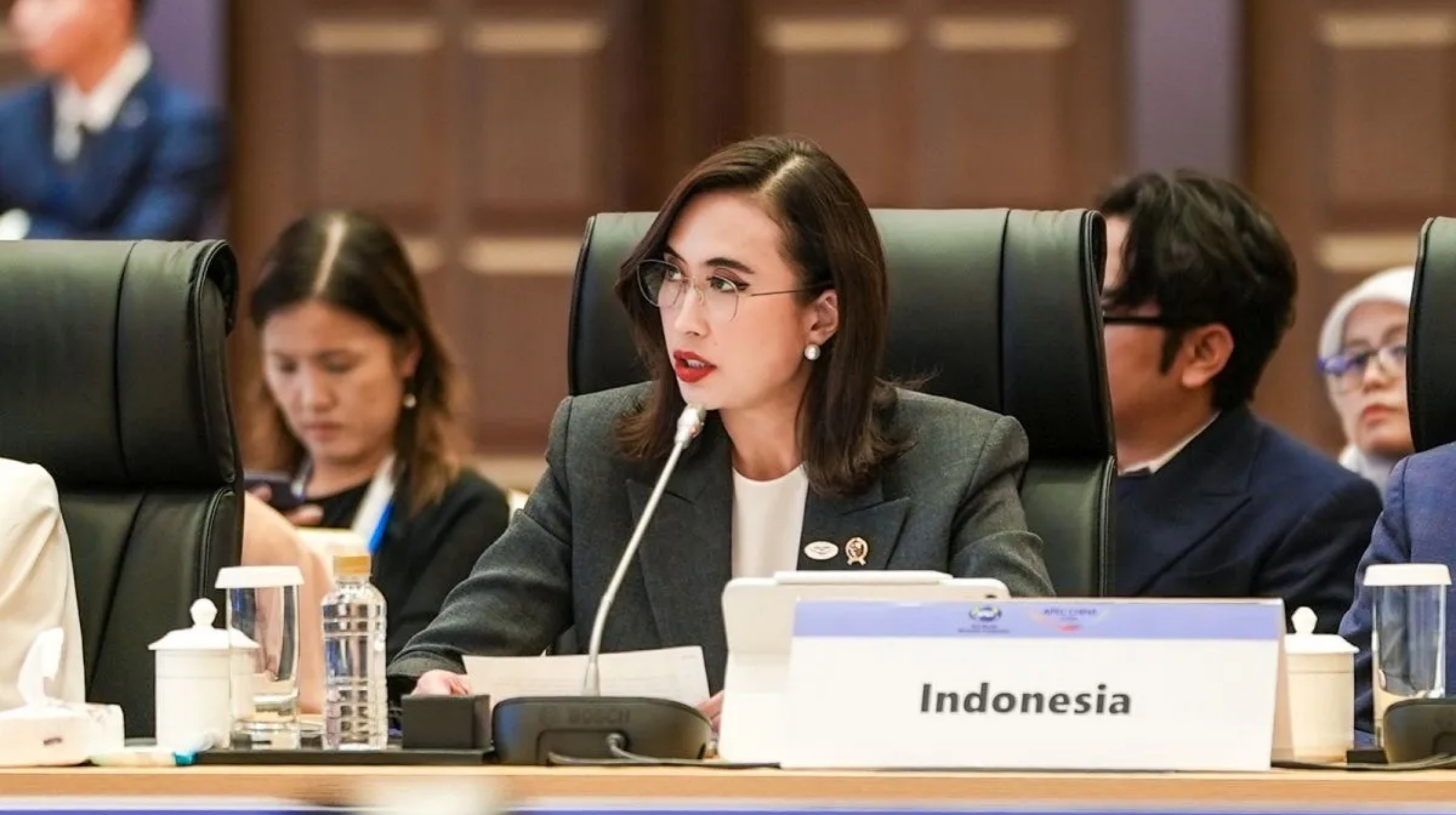 Menteri Pariwisata RI Widiyanti Putri Wardhana menghadiri Pertemuan Tingkat Menteri Pariwisata APEC (The 13th APEC Tourism Ministerial Meeting/TMM13) di Makau SAR, Tiongkok pada Sabtu, 27 Juni 2026. (IDNVoice/Kementerian Pariwisata.