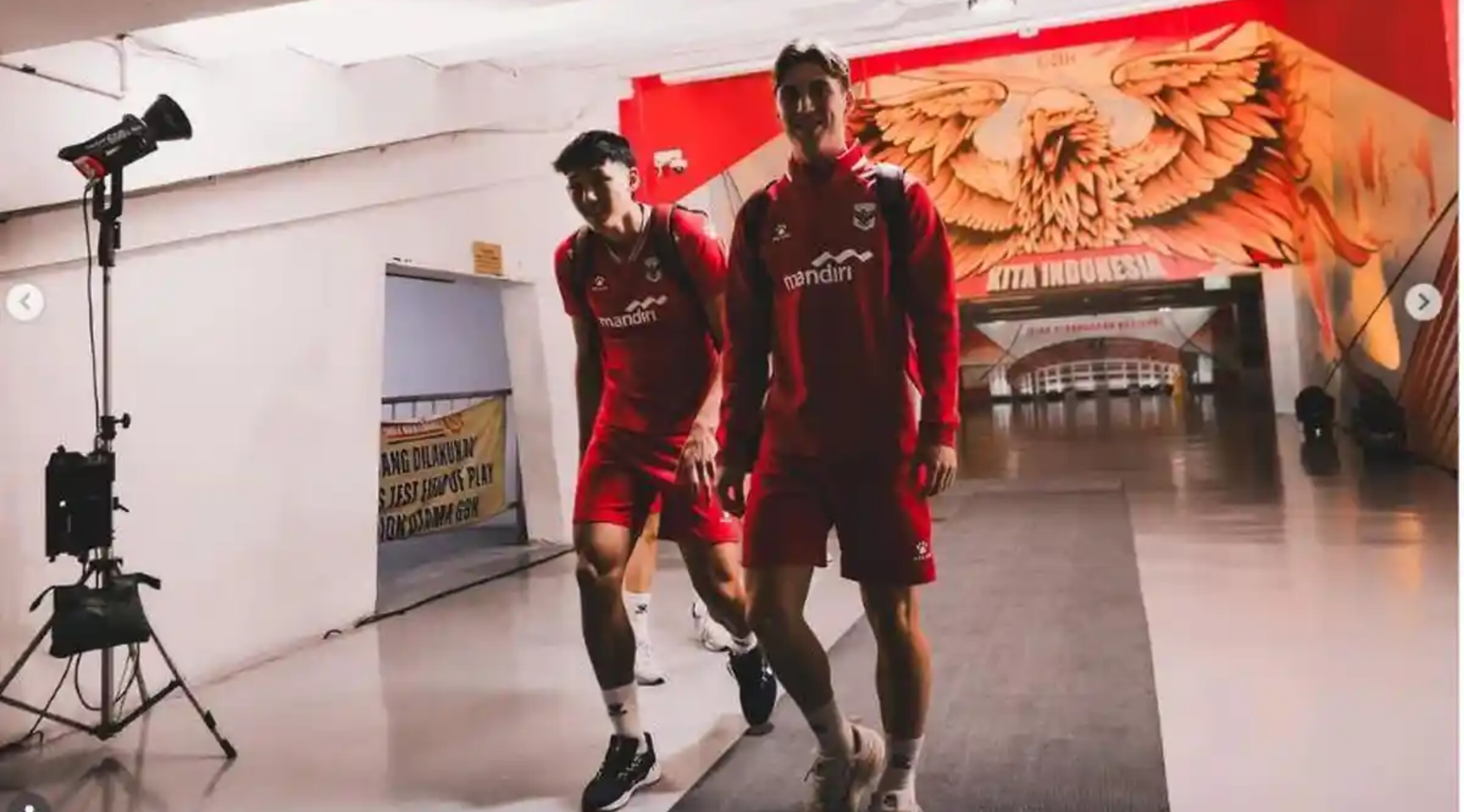 Dua calon pemain naturalisasi Timnas Indonesia, Mitchell Lee Baker dan Luke Anthony Vickery. (IDNVoice/Instagram-Michell Lee Baker)
