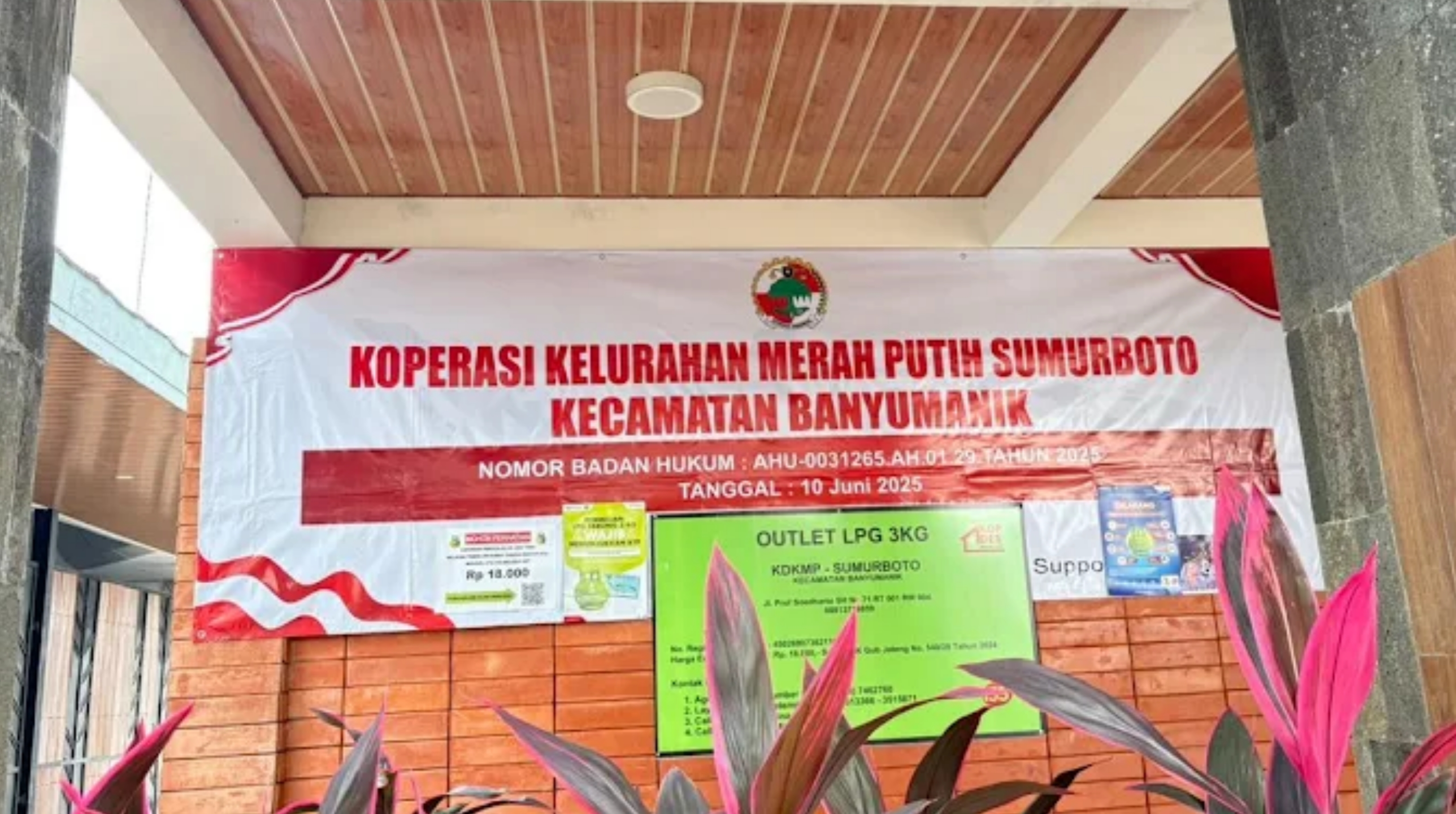 Koperasi Kelurahan Merah Putih (KNMP), Sumubroto, Kecamatan Banyumanik, Semarang, Jawa Tengah. (IDNVoice/Goggle Maps-sahasika paramesti)