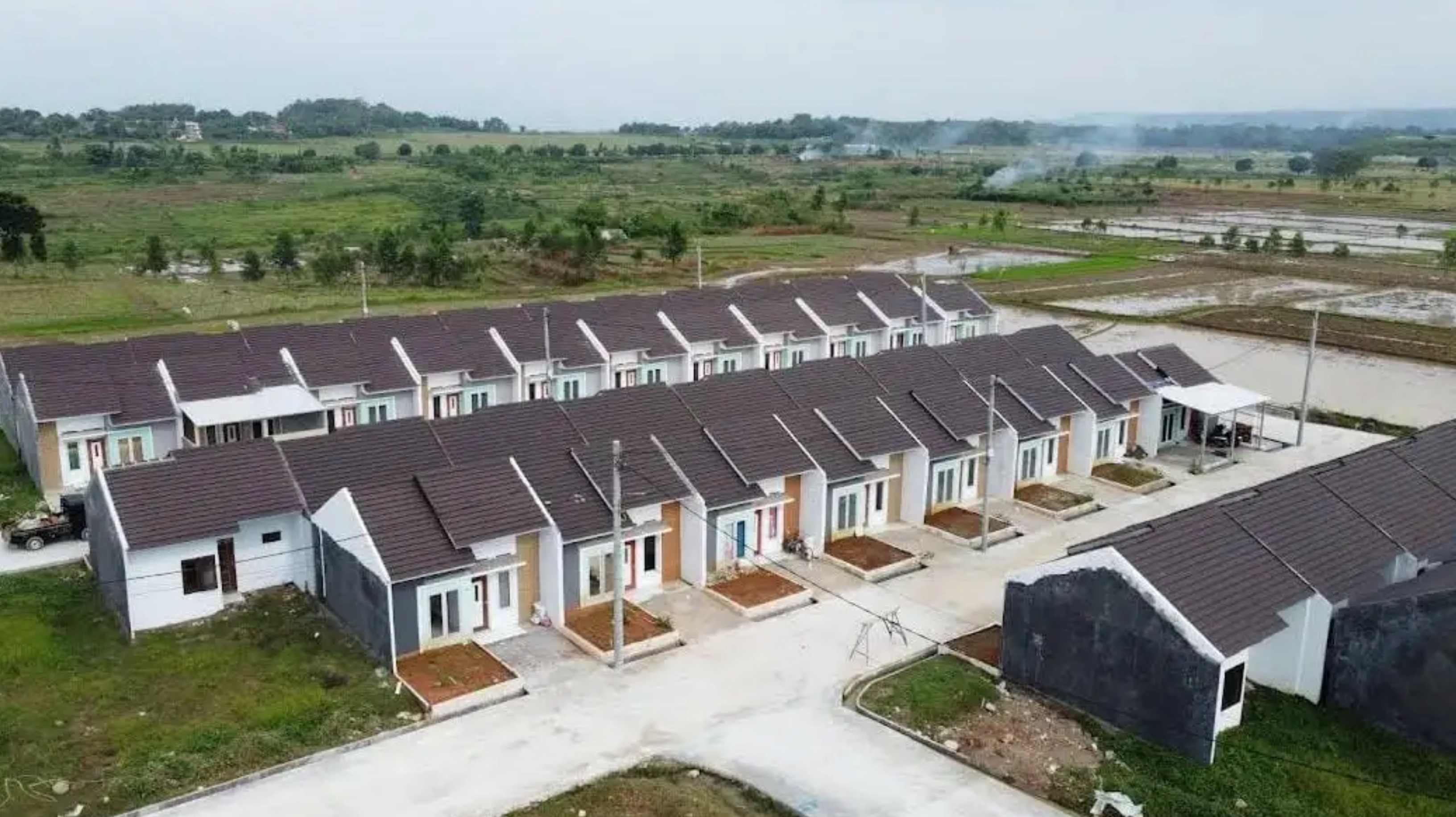 Perumahan subsidi yang dibangun pemerintah. (IDNVoice/Kementerian PKP)