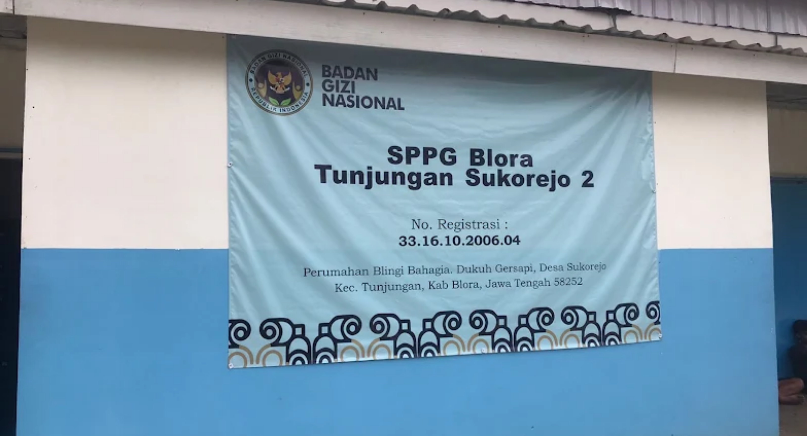 Ilustrasi: Satuan Pelayanan Pemenuhan Gizi (SPPG) Blora, Tunjungan, Sukorejo 2. (IDNVoice/Google Maps-Listia Ningsih)