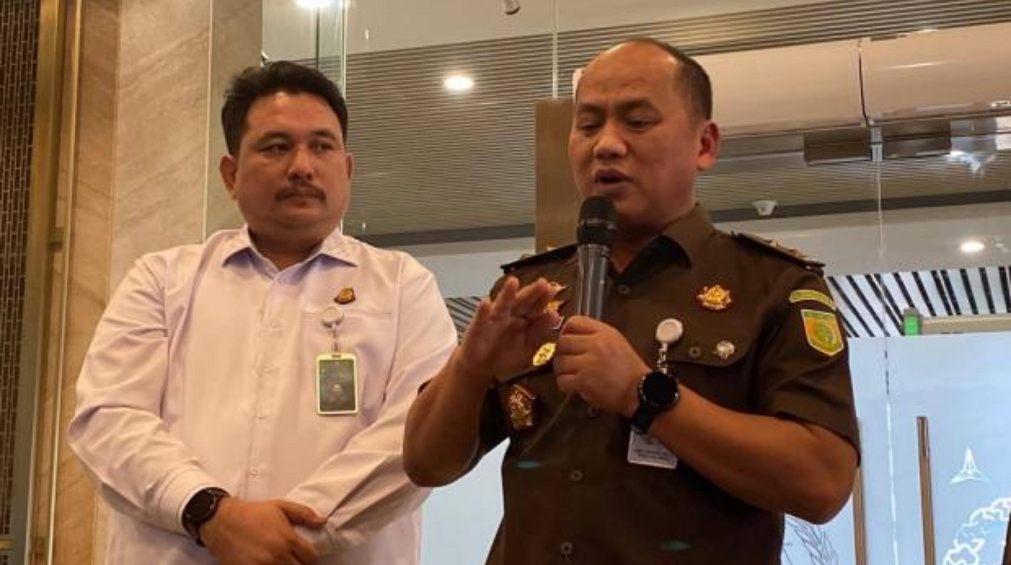 Kepala Pusat Penerangan Hukum (Kapuspen) Kejaksaan Agung (Kejagung), Anang Supriatna. (IDNVoice/iNews-Achmad Al Fiqri)