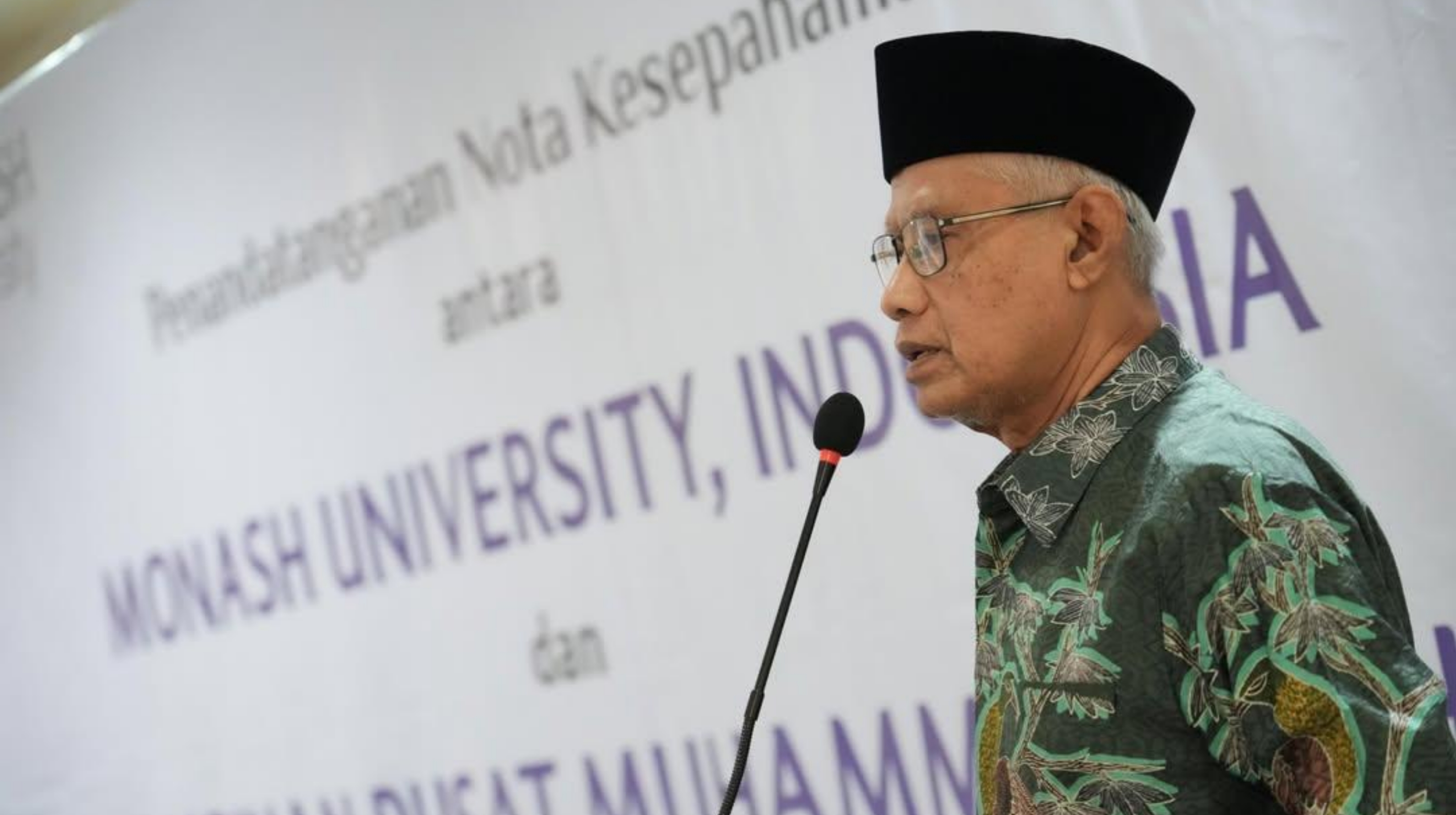 Ketua Umum Pimpinan Pusat (PP) Muhammadiyah, Haedar Nashir. (IDNVoice/Dok. Pribadi)