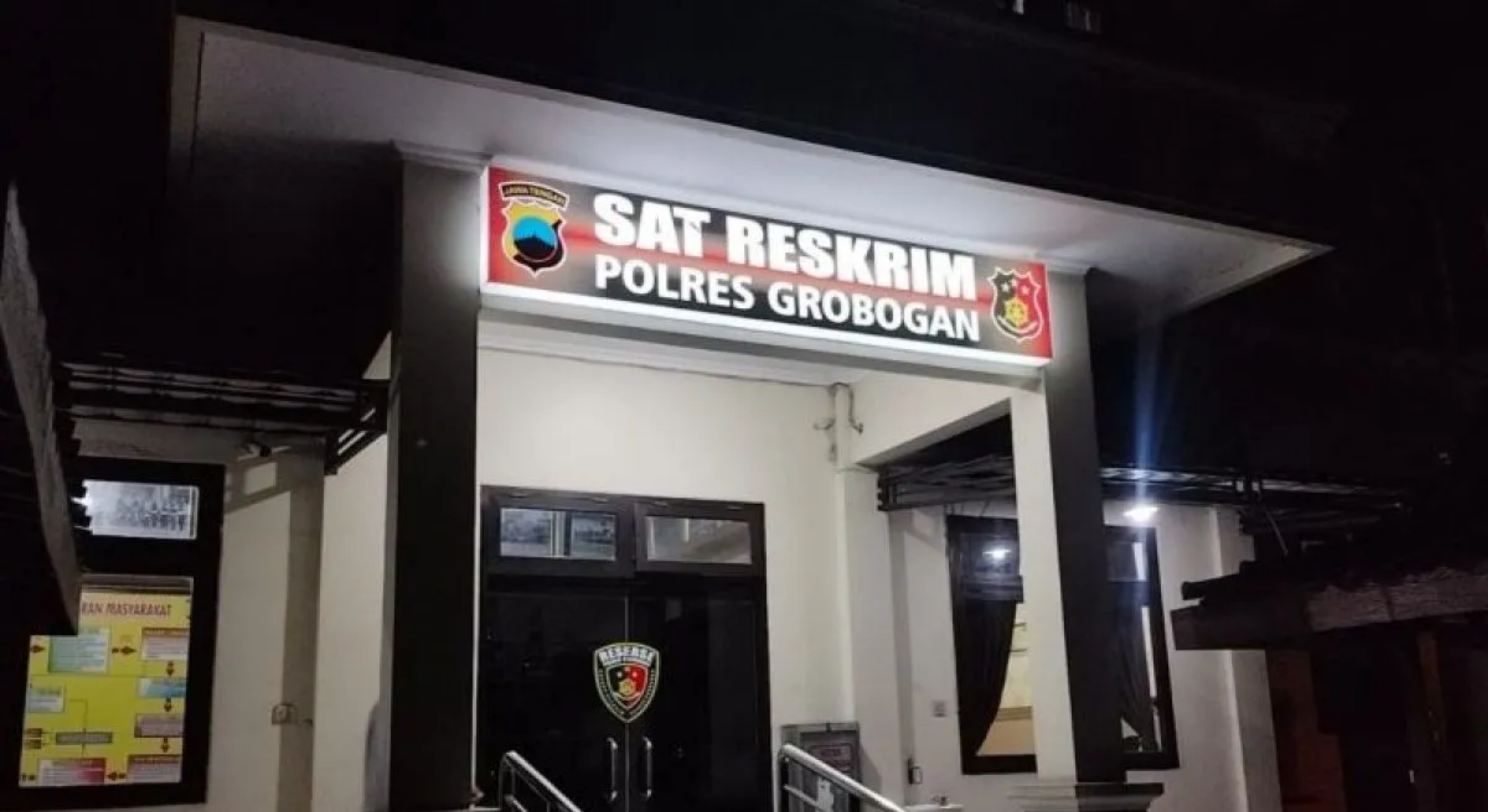 Satreskrim Polres Grobogan, Jawa Tengah. (IDNVoice/Humas Polres Grobogan)