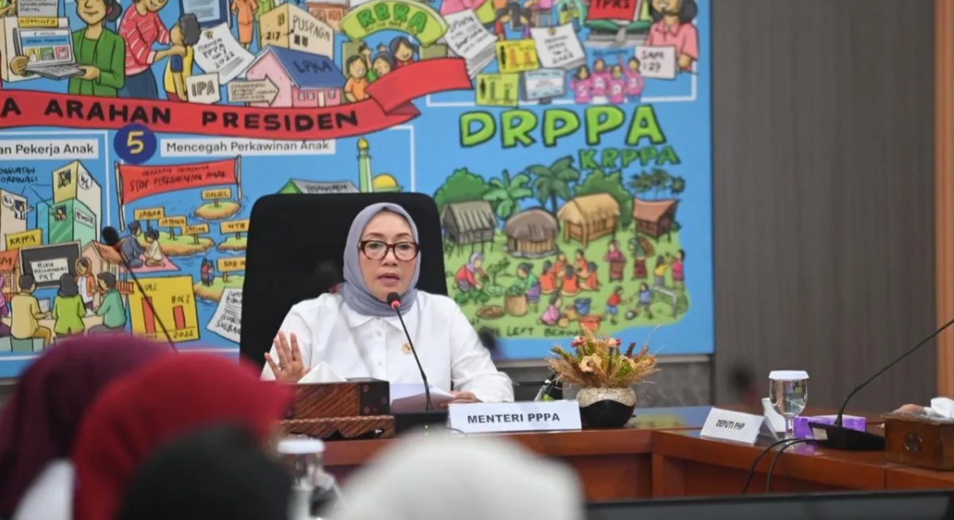 Menteri Pemberdayaan Perempuan dan Perlindungan Anak (PPPA), Arifah Fauzi. (IDNVoice/KemenPPPA)