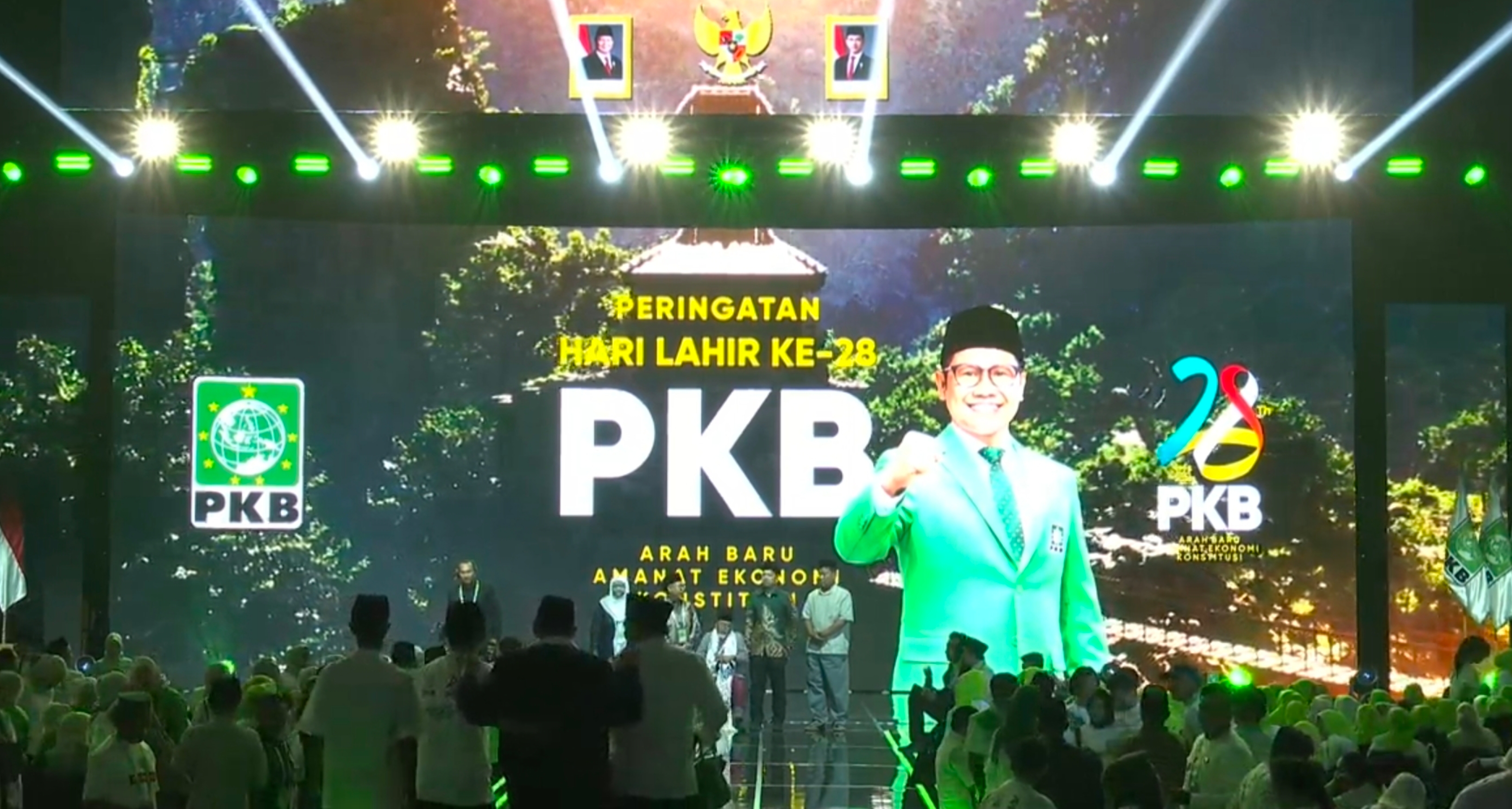 Sebut Prabowonomics Jadi Tema Harlah ke-28 PKB, Cak Imin: Wujud Dukungan Arah Baru Ekonomi Nasional