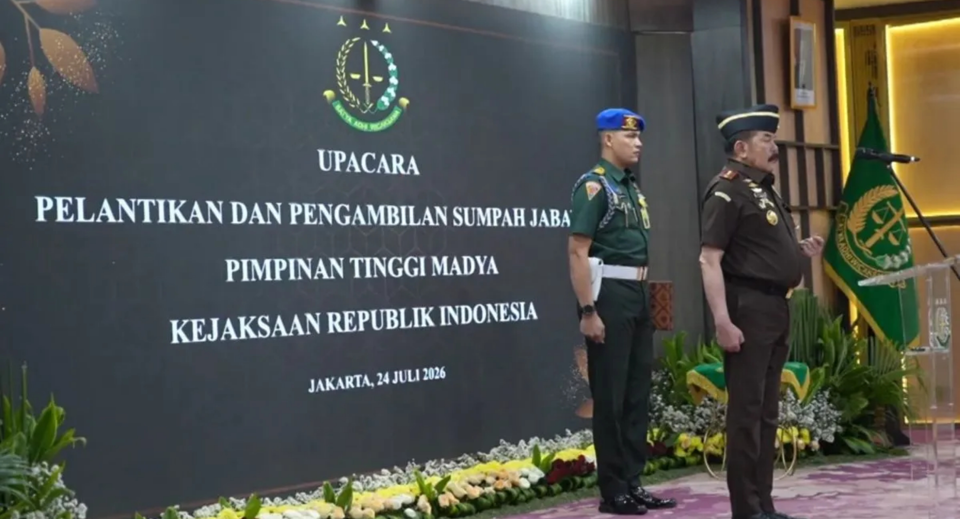 Jaksa Agung Minta Kuntadi Jaga Soliditas Jampidsus, Penanganan Kasus Korupsi Tetap Berjalan Tanpa Intervensi