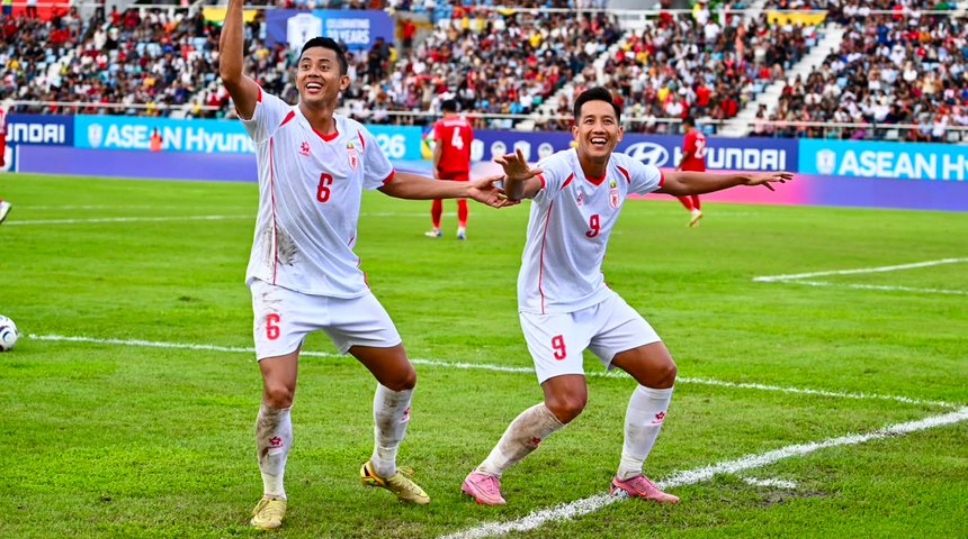 Kemenangan ini menjaga asa Myanmar untuk lolos ke semifinal. (IDNVoice/ASEANUTDFC)
