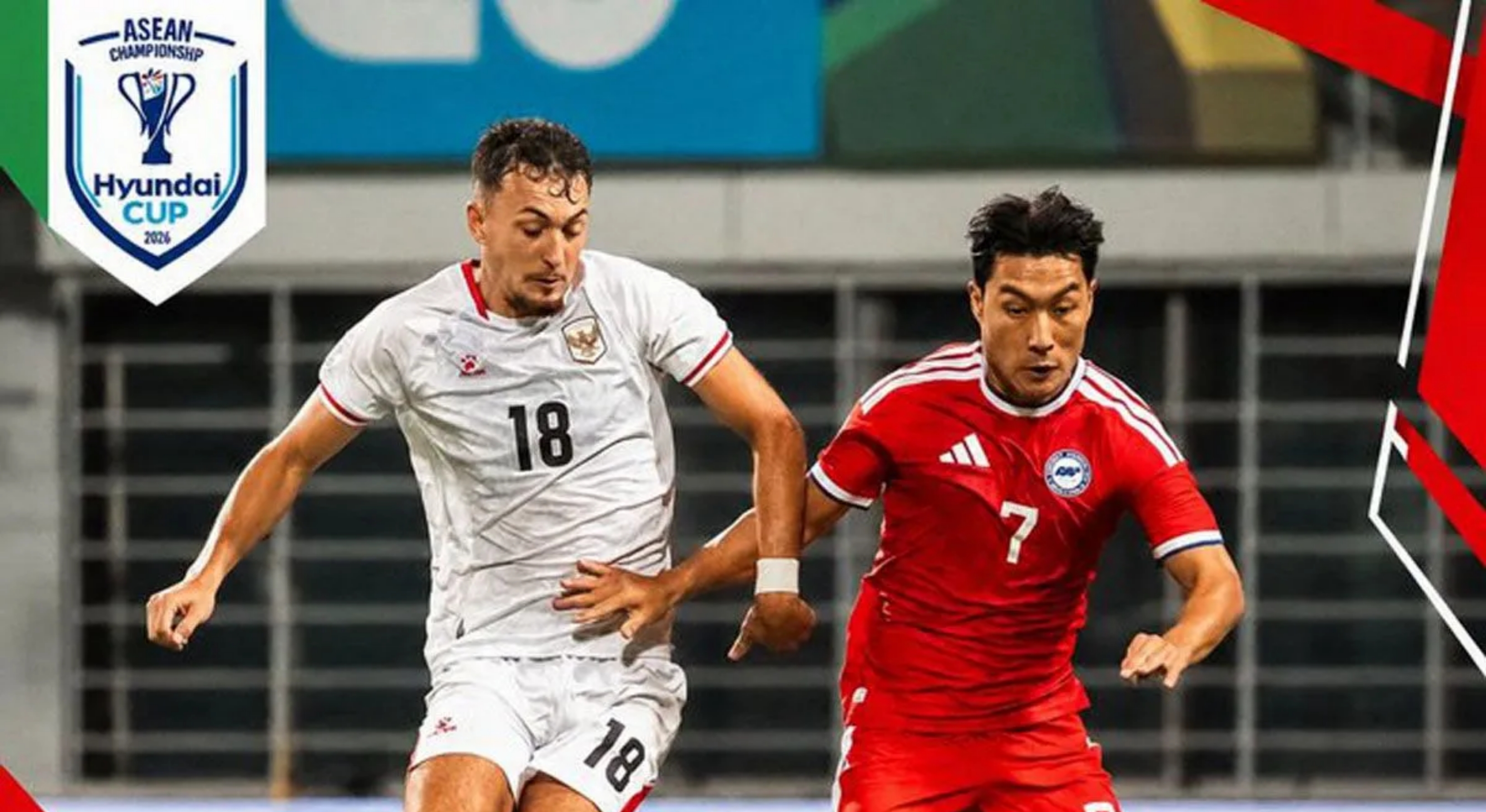 Timnas Indonesia ditahan imbang Singapura 1-1 pada pertandingan Grup A Piala AFF 2026 di Stadion Jalan Besar, Singapura pada Jumat, 7 Agustus 2026. (IDNVoice/X-Theaseanball)