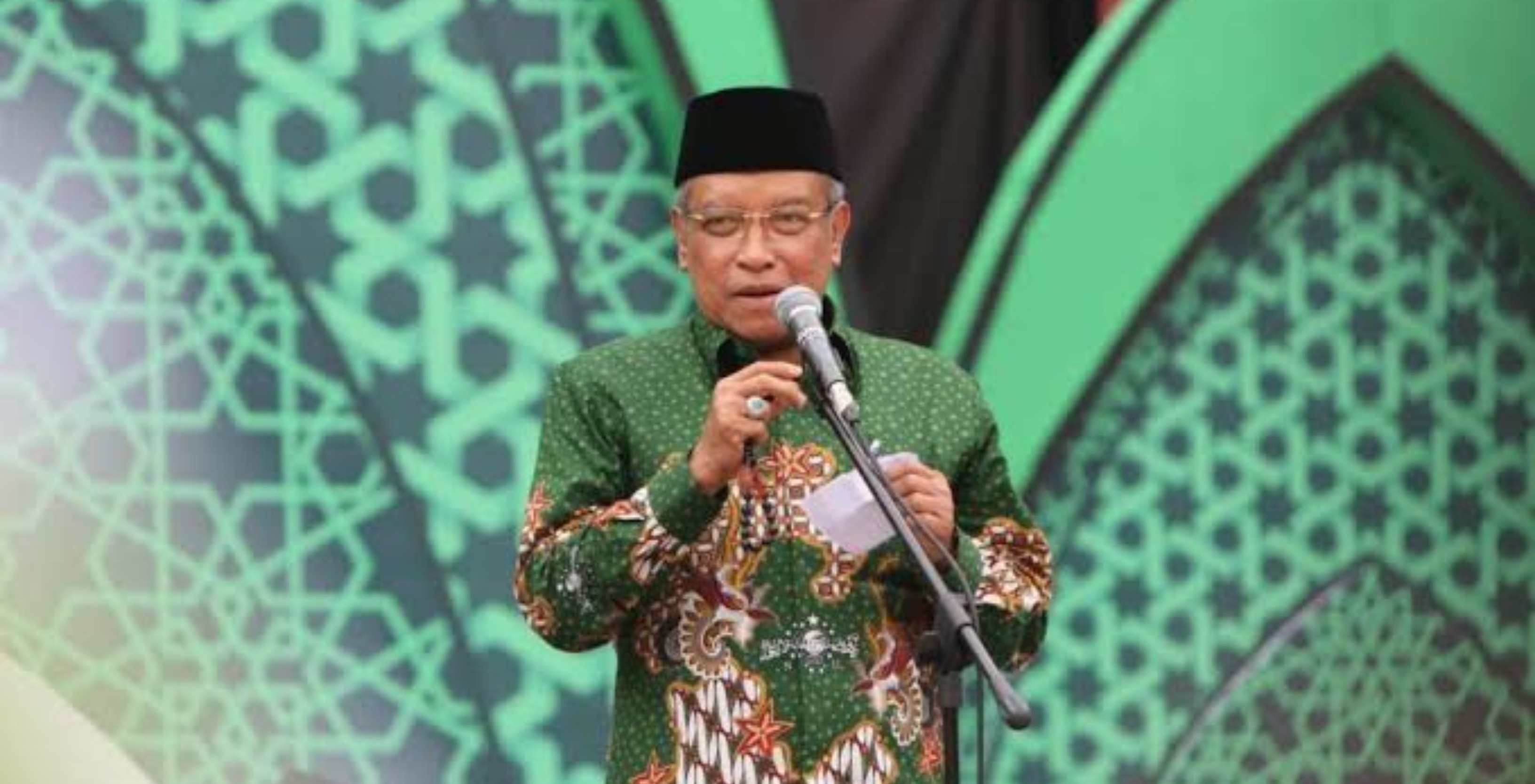 Momen K.H. Said Aqil Siradj saat memberikan sambutan di Acara NU. (IDNVoice/IC-Istimewa)