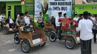 Panlok Muktamar NU ke-35 Siapkan 150 Becak Listrik dan 10 Golf Cart untuk Antar Jemput Muktamirin