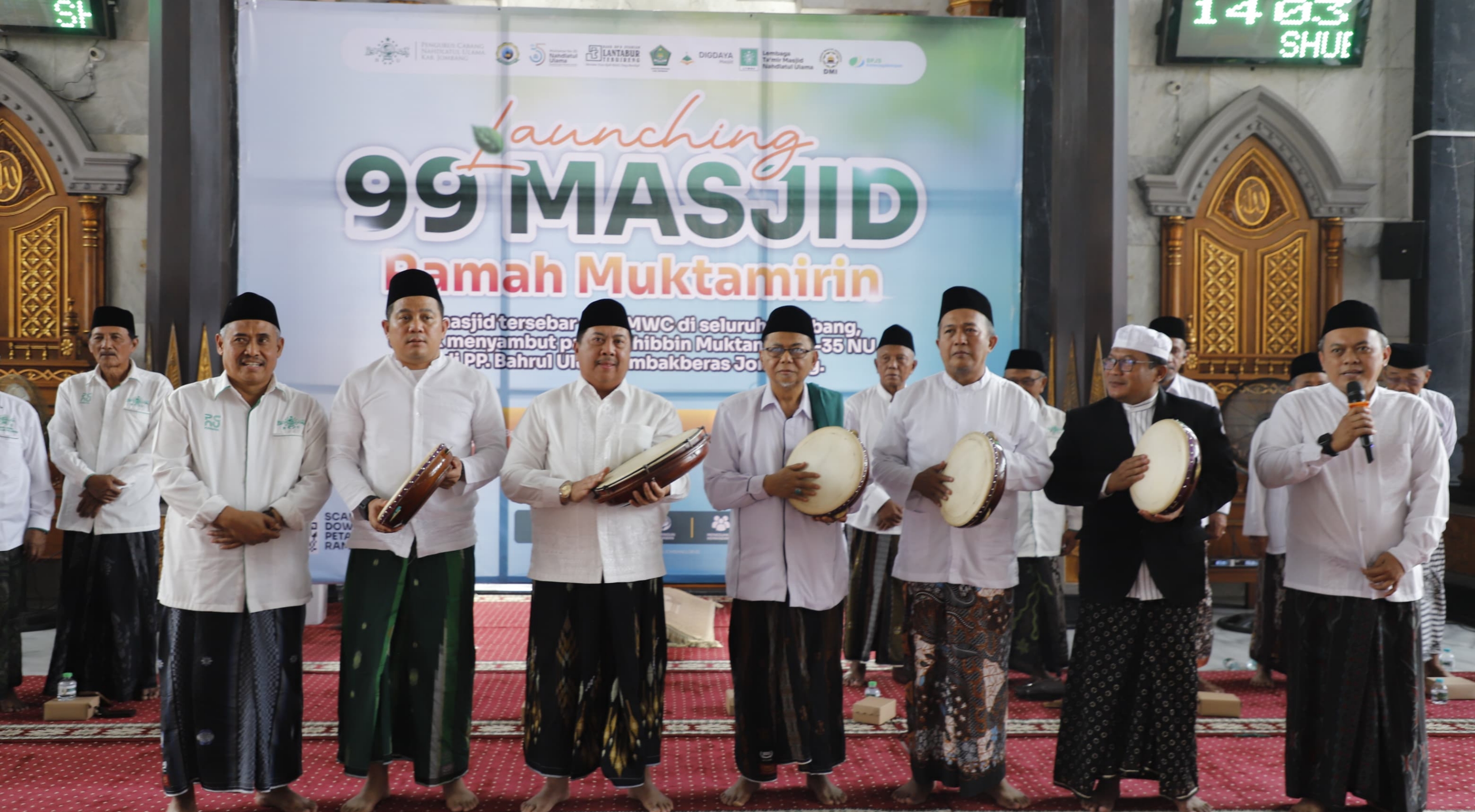 Launching 99 Masjid Ramah Muktamirin di Masjid Agung Baitul Mukminin Jombang pada Minggu, 23 Agustus 2026. (IDNVoice/Tambakberas)