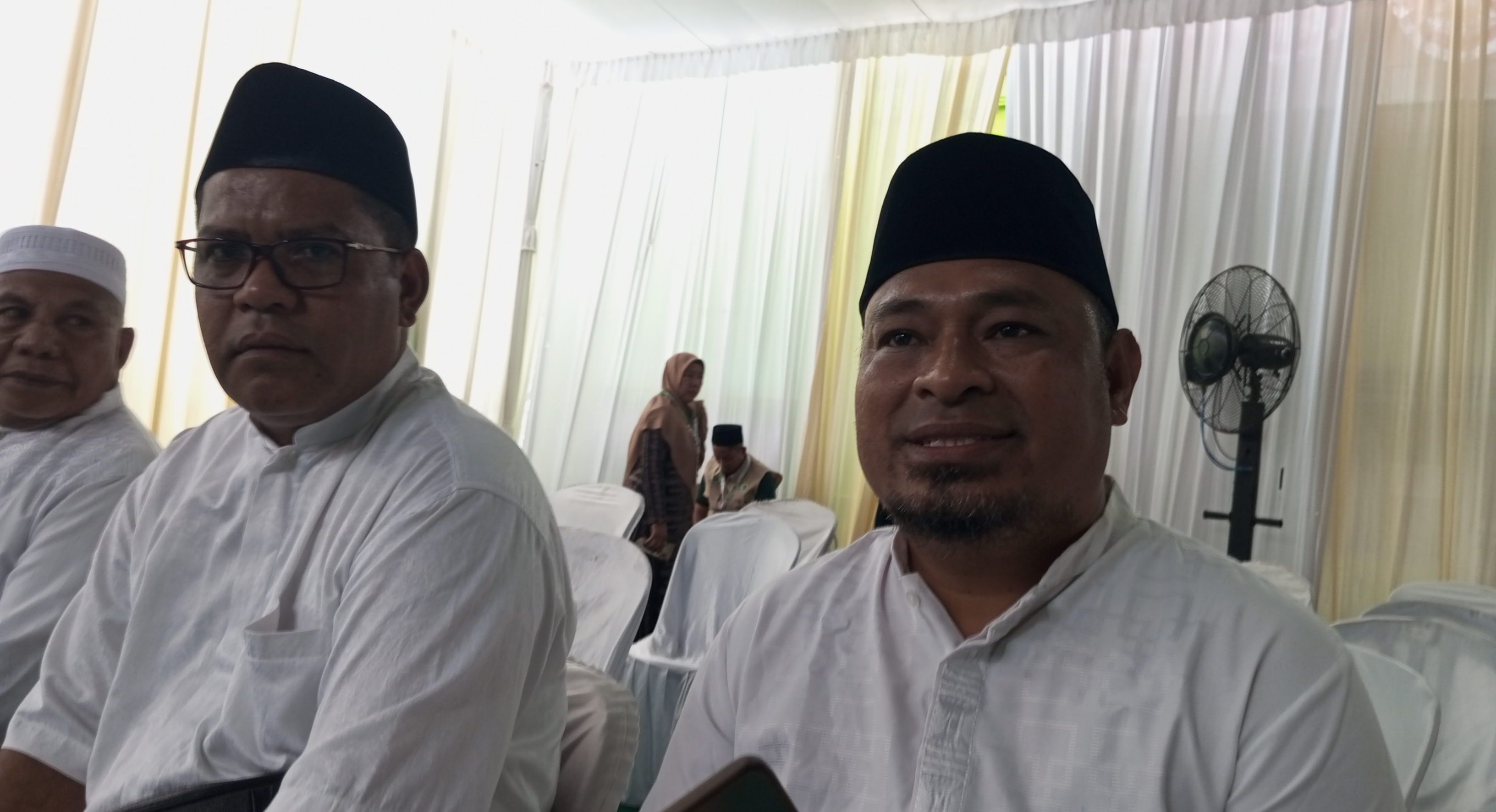 Jajaran PCNU Kabupaten Pulau Morotai, Provinsi Maluku Utara. Ibrahim Ahmad bersama rombongan undangan resmi akhirnya tiba di Pondok Pesantren Tambakberas pada Selasa, 25 Agustus 2026. (IDNVoice/Istimewa)