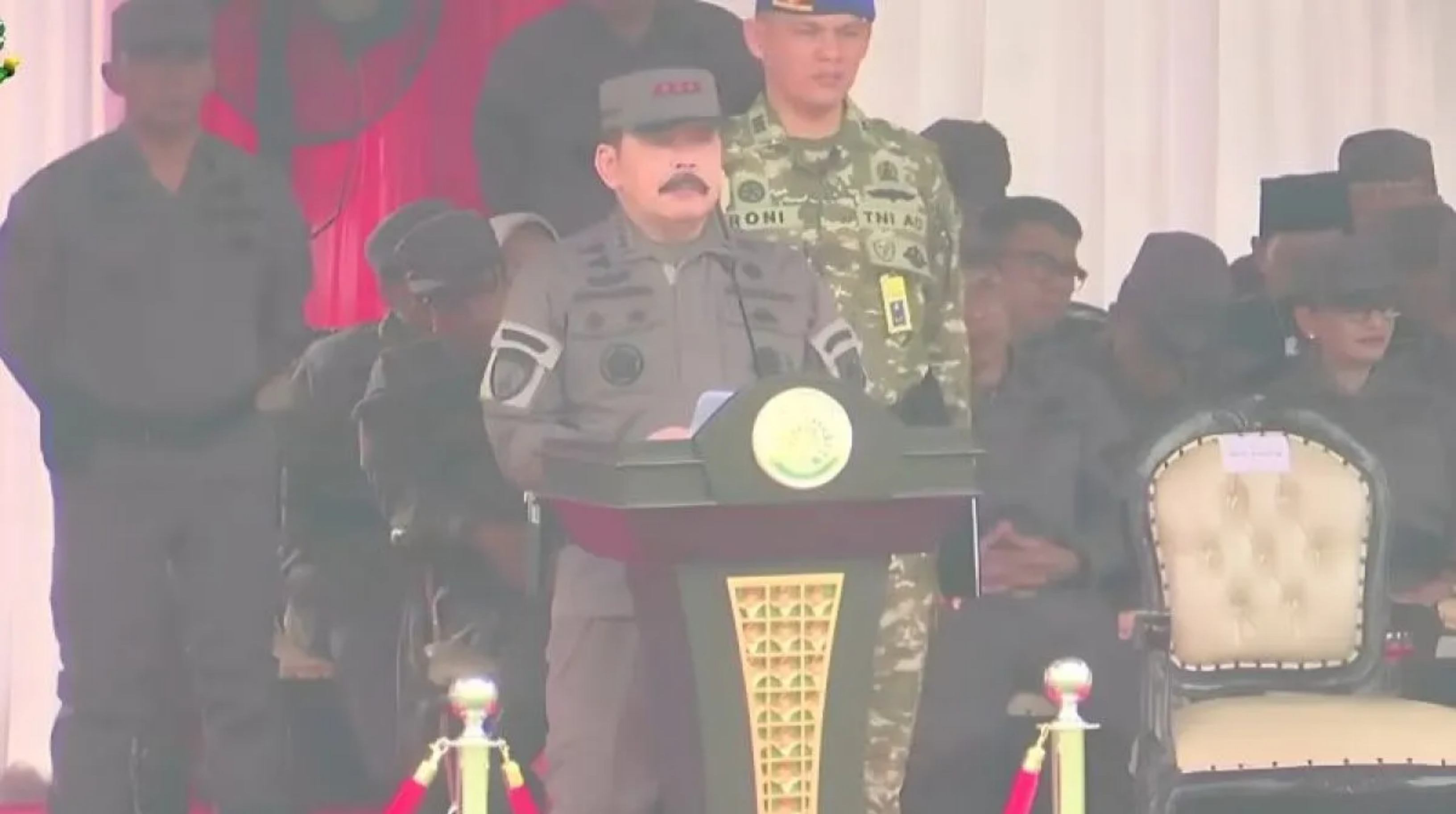 Tangkapan layar: Jaksa Agung ST Burhanuddin menyampaikan amanat dalam acara peringatan Hari Lahir Ke-81 Kejaksaan RI di Gedung Badiklat Kejaksaan RI, Jakarta Selatan pada Rabu, 2 September 2026. (IDNVoice/YouTube-Kejaksaan RI)
