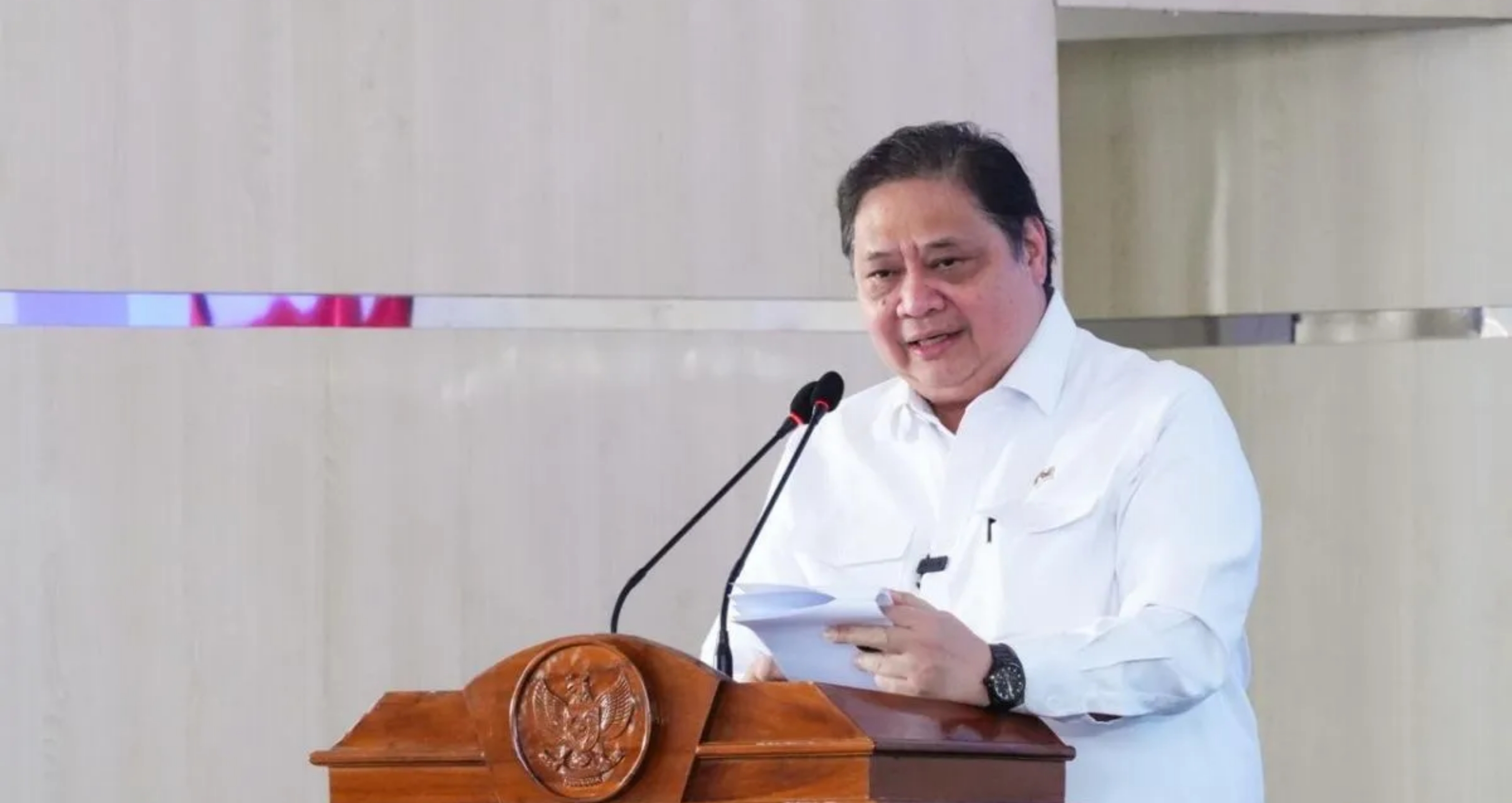 Menteri Koordinator Bidang Perekonomian, Airlangga Hartarto. (IDNVoice/Antara Foto)