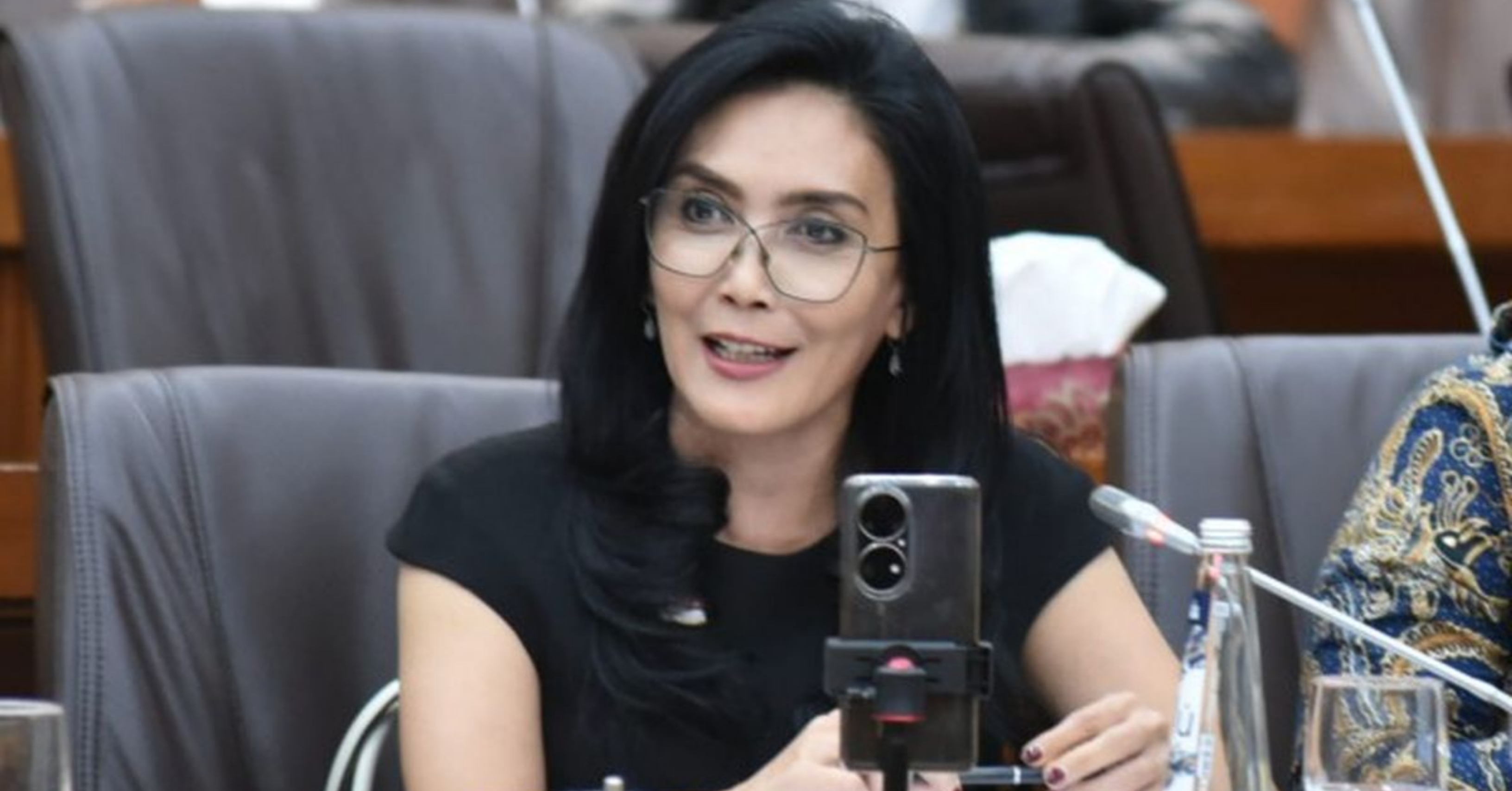 Anggota Komisi XIII DPR RI, Rieke Diah Pitaloka. (IDNVoice/DPR RI)