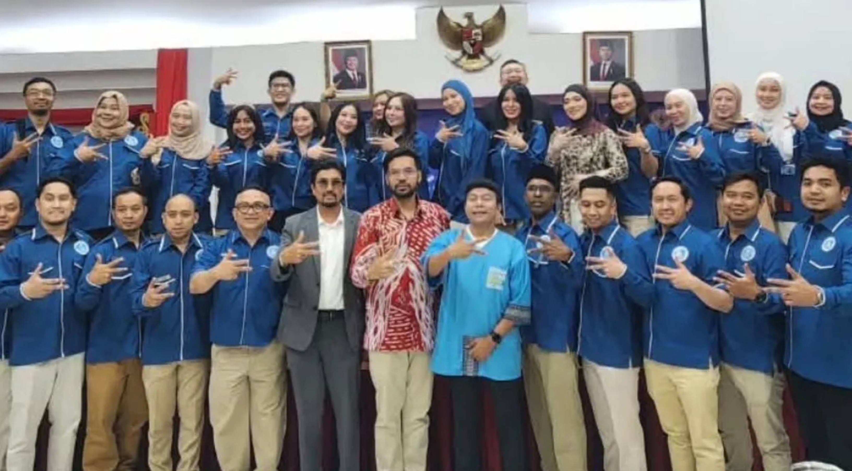 DPP Gekrafs melantik DPLN Gekrafs Malaysia di Kedutaan Besar Republik Indonesia (KBRI) di Kuala Lumpur, Malaysia pada Senin, 7 September 2026. (IDNVoice/Gekrafs)