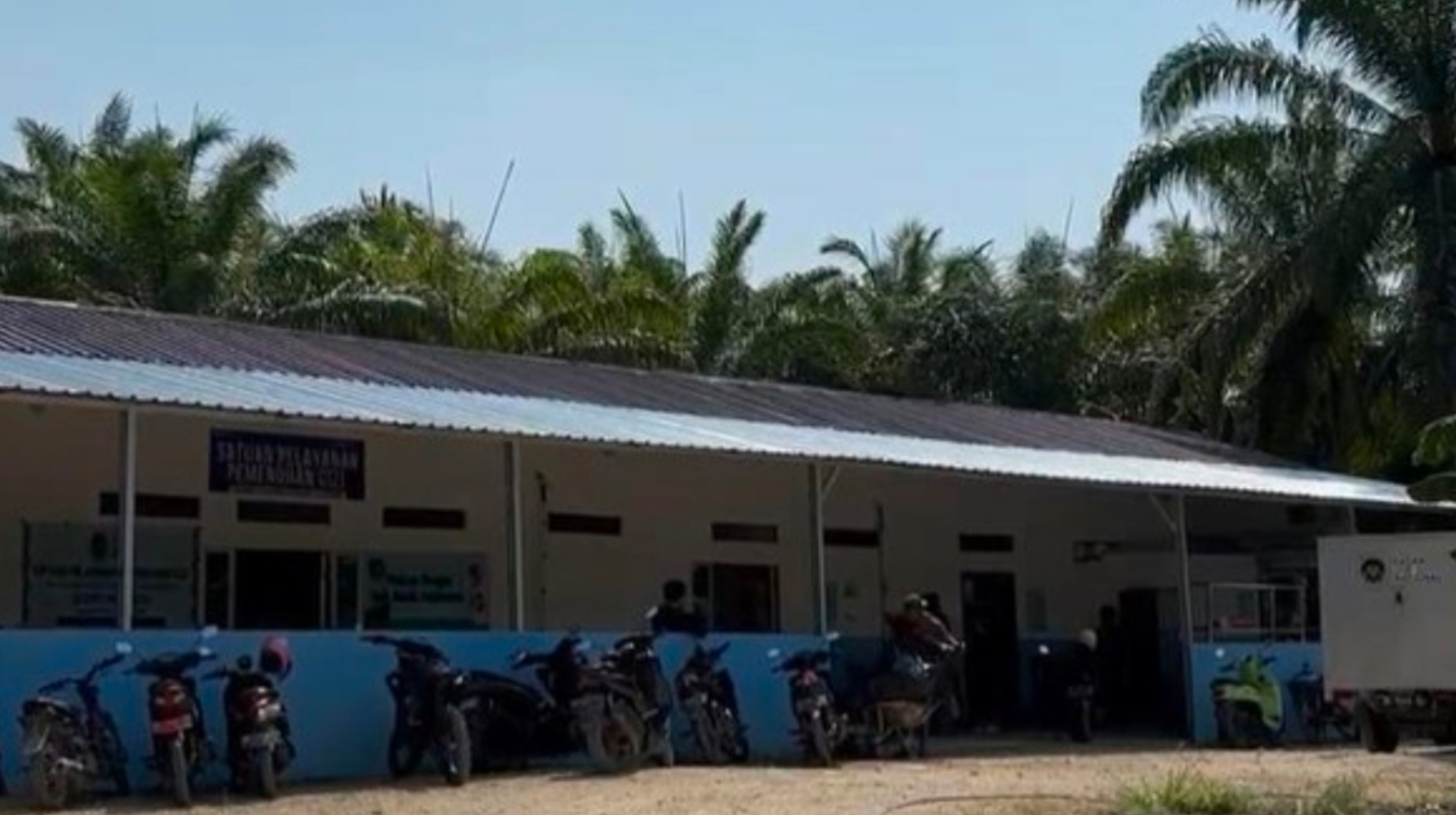 SPPG Lariang Singgani yang berada di area kebun sawit Pasangkayu. (IDNVoice/Istimewa)