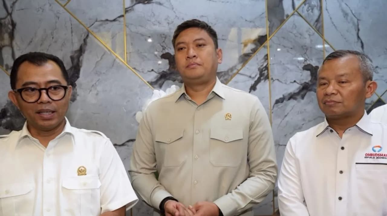 Ketua Ombudsman RI Nuzran Joher mengunjungi Kepala BGN Sudaryono untuk membahas tentang rekomendasi perbaikan tata kelola Program Makan Bergizi Gratis (MBG) di Jakarta pada Selasa, 6 Oktober 2026. (IDNVoice/BGN)