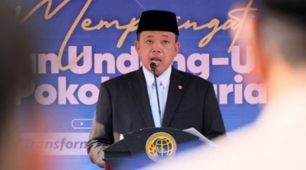 Menteri Agraria dan Tata Ruang/Kepala Badan Pertanahan Nasional (ATR/BPN), Nusron Wahid. (IDNVoice/Kementerian ATR/BPN)