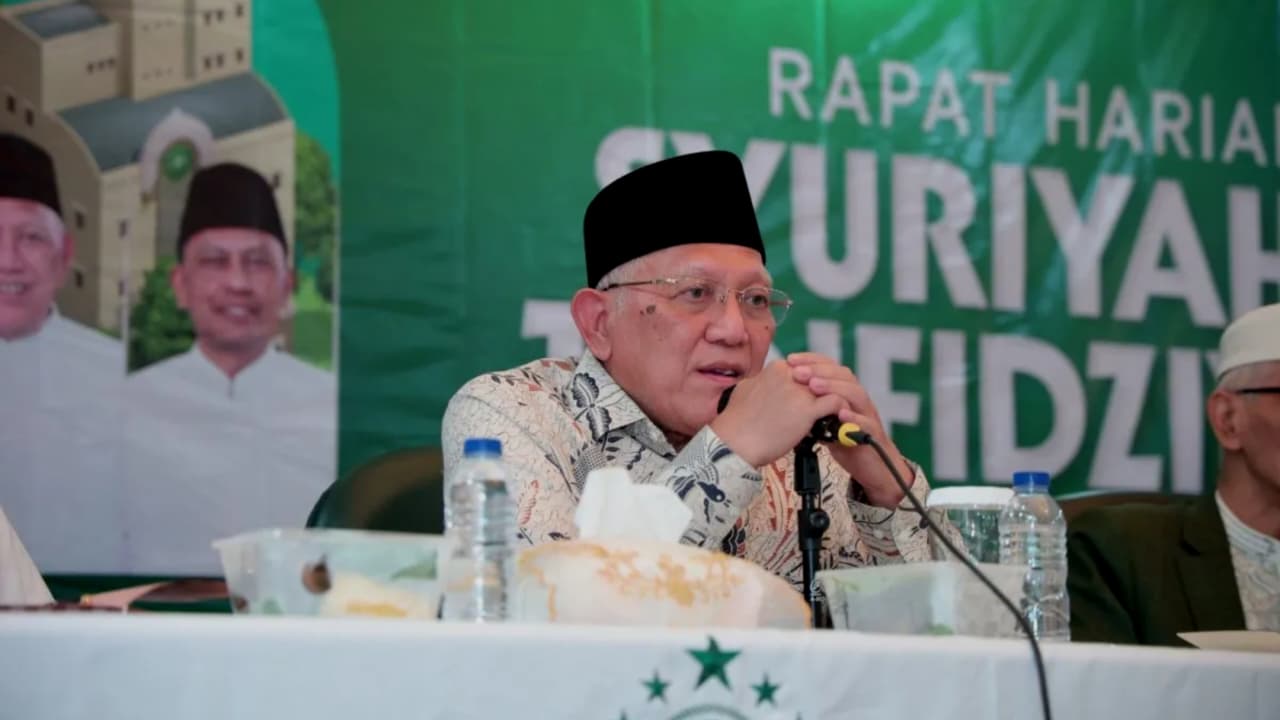 Ketua Umum Pengurus Besar Nahdlatul Ulama (PBNU) K.H. Abdul Hakim Mahfudz atau Gus Kikin. (IDNVoice/PBNU)