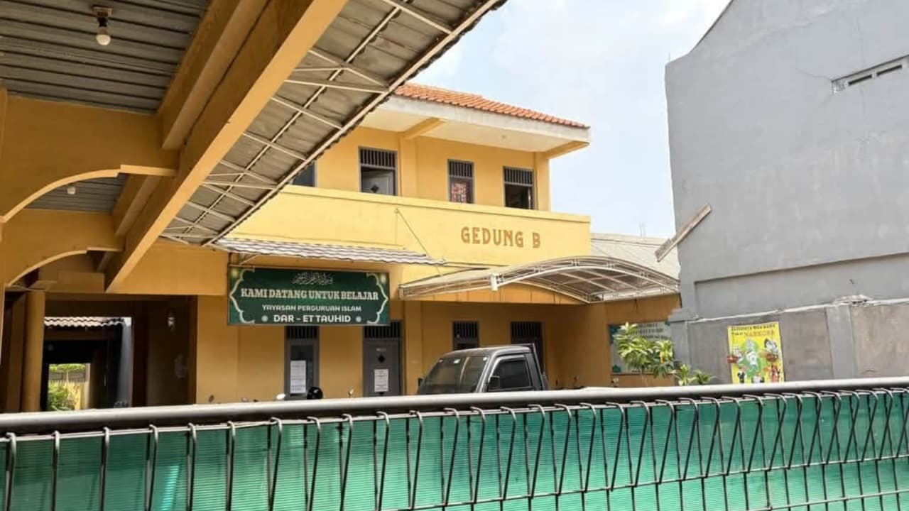 Gedung 3 Pondok Pesantren Dar Et Tauhid yang berlokasi di Jaka Setia, Kecamatan Bekasi Selatan, Kota Bekasi, Jawa Barat. (IDNVoice/FB-Istimewa)