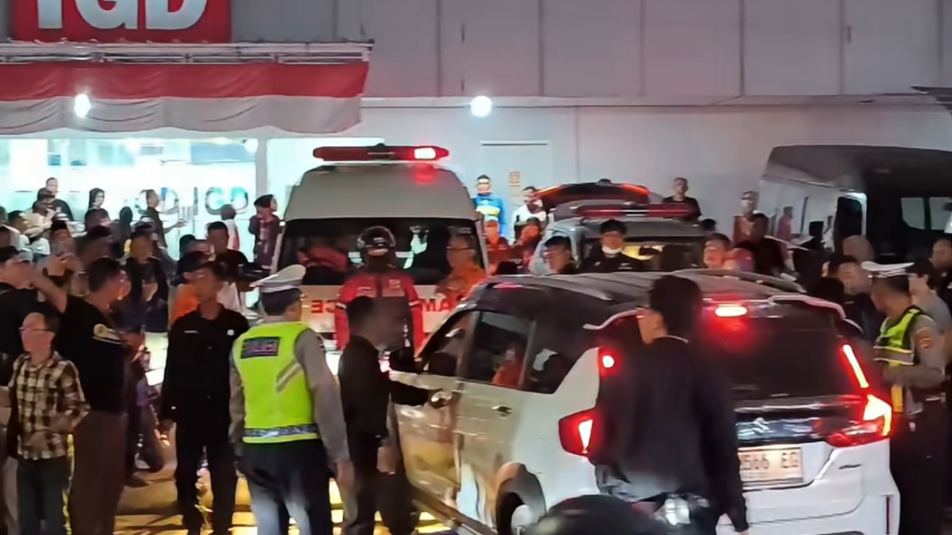Suasana di RS Putera Bahagia usai sejumlah siswa dikabarkan mengalami keracunan. (IDNVoice/IP-Istimewa)