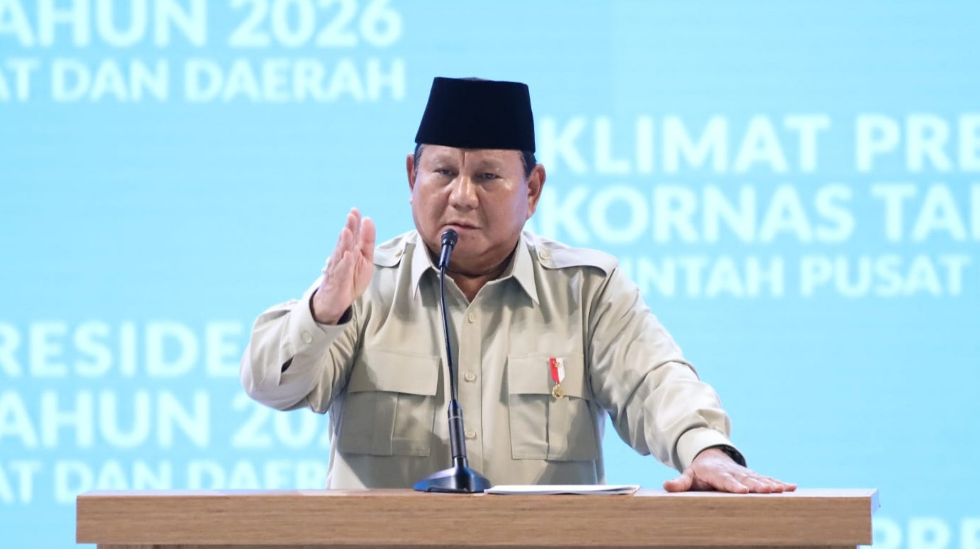 Presiden Republik Indonesia (RI), Prabowo Subianto. (IDNVoice/BPMI Setpres)