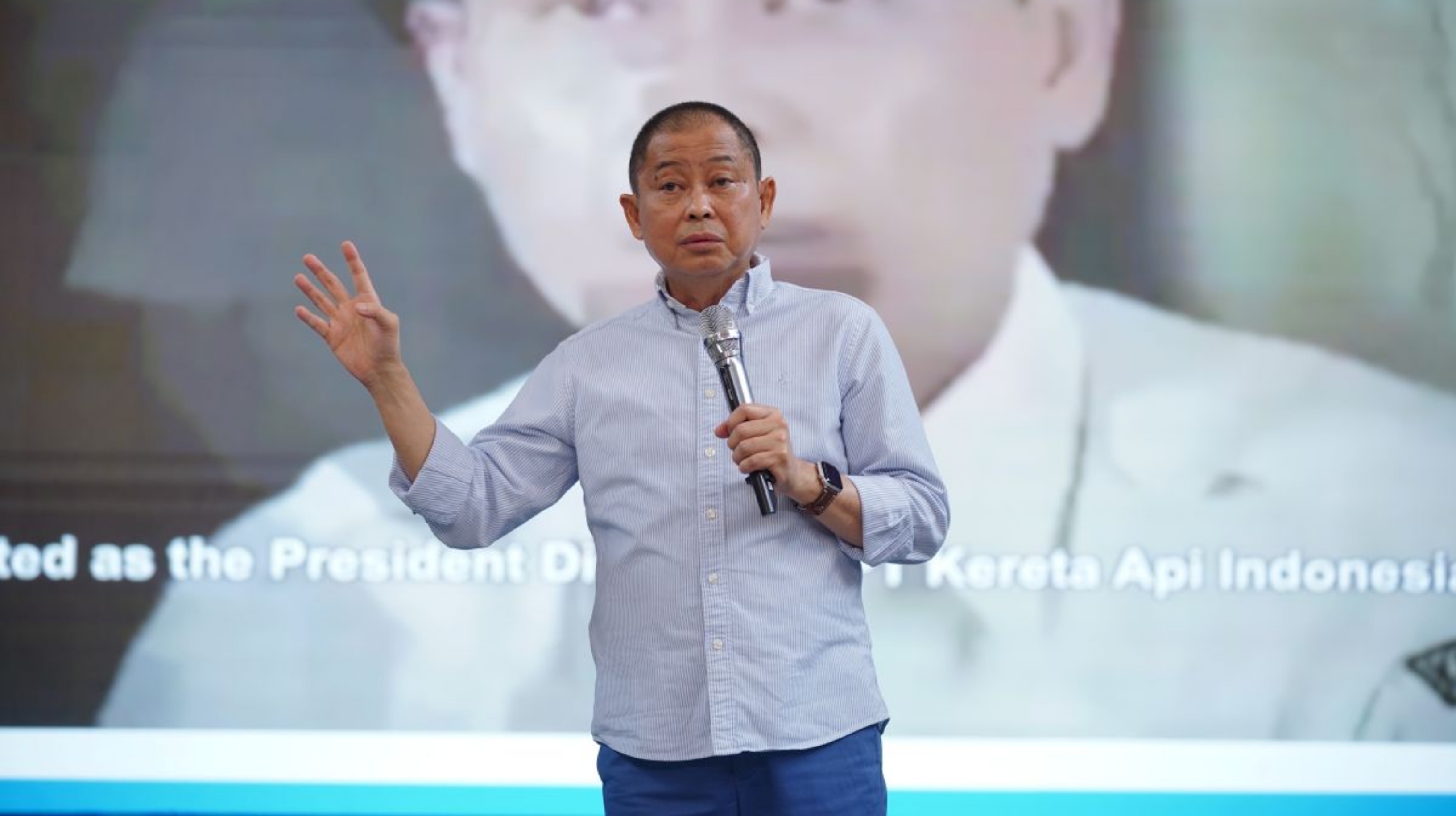 Anggota Dewan Pertimbangan Presiden (Wantimpres), Ignasius Jonan. (IDNVoice/ITB)